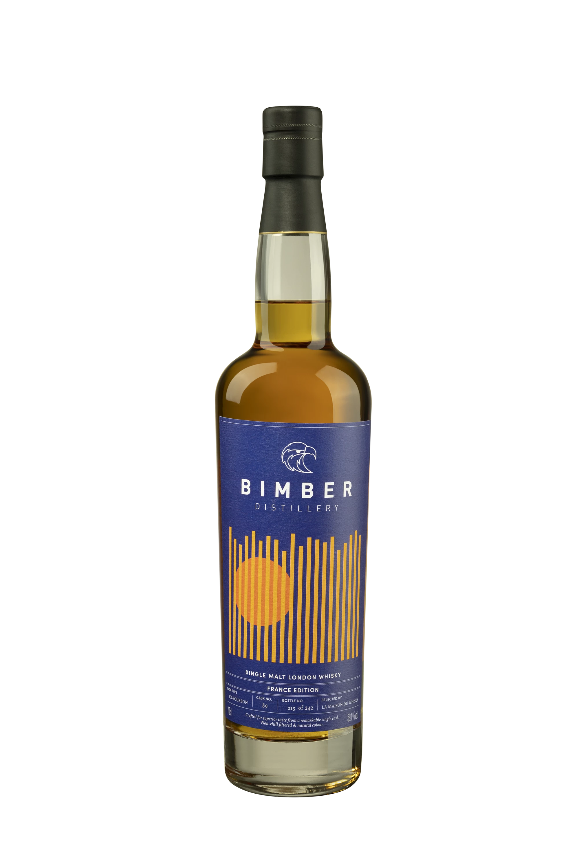 Bimber - Single Malt London Whisky "Ex-Bourbon Cask Conquête" 59.1° Giftbox, 70cl