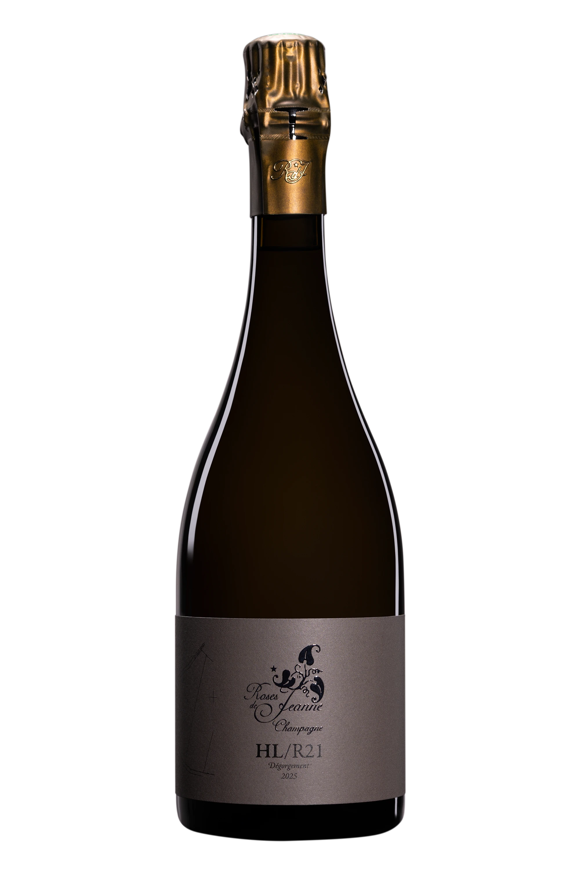 Domaine Roses de Jeanne - Champagne Brut Blanc de Blancs "La Haute-Lemblé" Blanc Vendange 2021 Dégorgement 2025 12.5°, 75cl