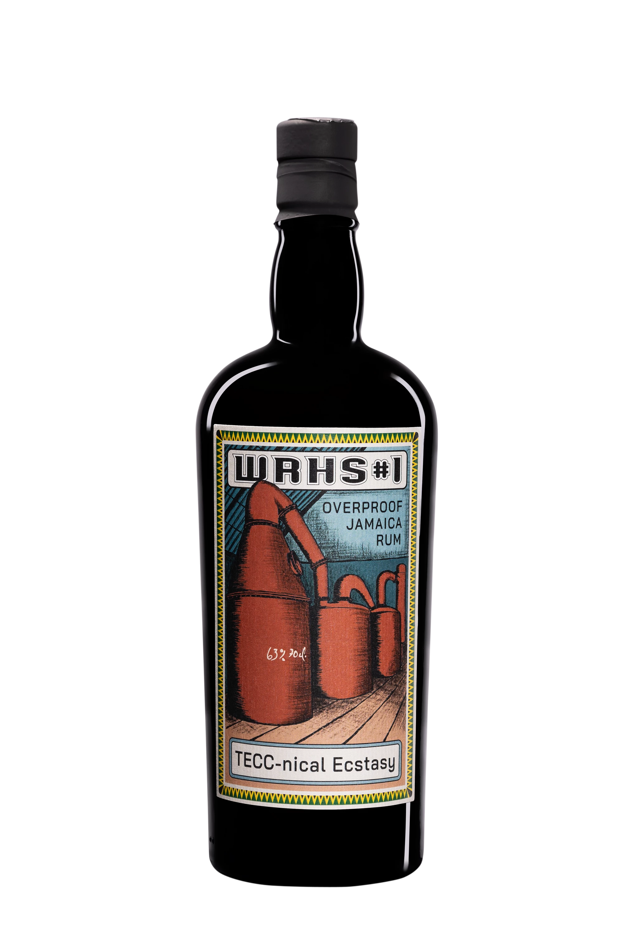 Warehouse #1 - Molasses Jamaican Rhum "Long Pond - TECC-nical Ecstasy" Blanc 63°, 70cl