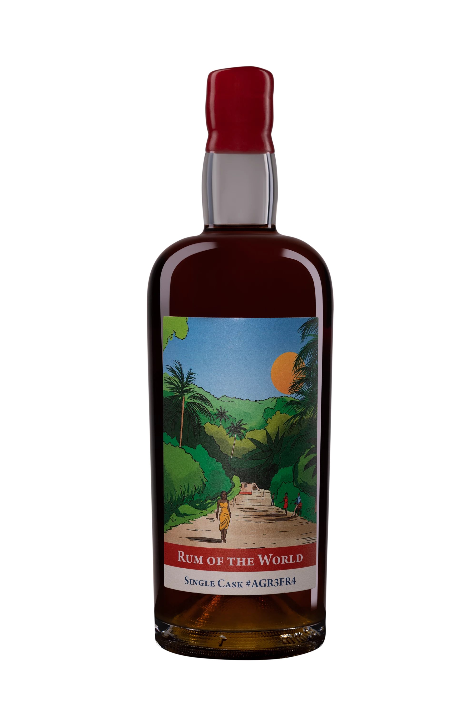 Rum of the World - Rhum Vieux Agricole "Antilles Françaises - Single Cask AGR3FR4" Brun 46°, 70cl