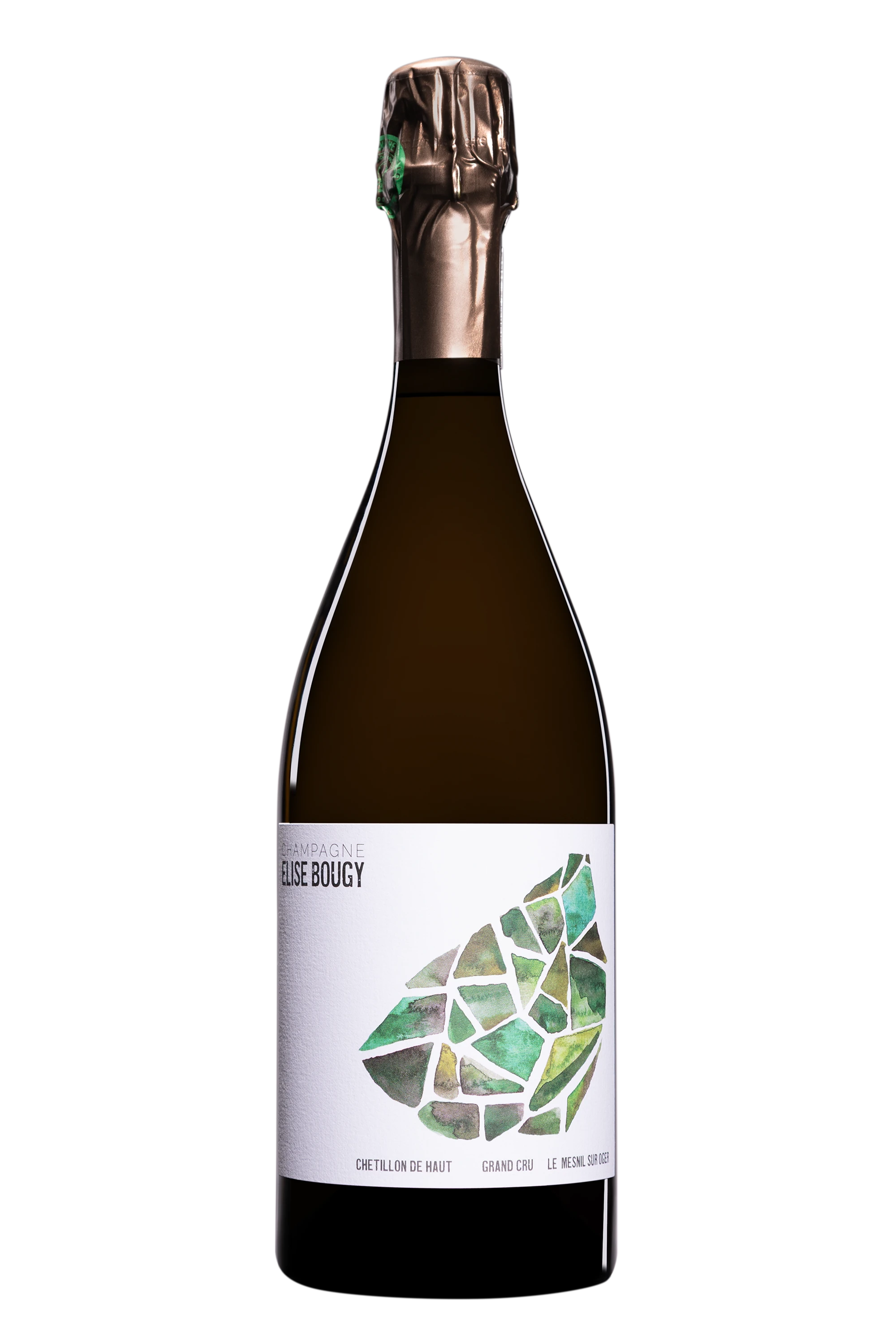Domaine Elise Bougy - Champagne Brut Nature Grand Cru Blanc de Blancs "Chétillons de Haut" Blanc Vendange 2022 Dégorgement Jul. 2025 13°, 75cl