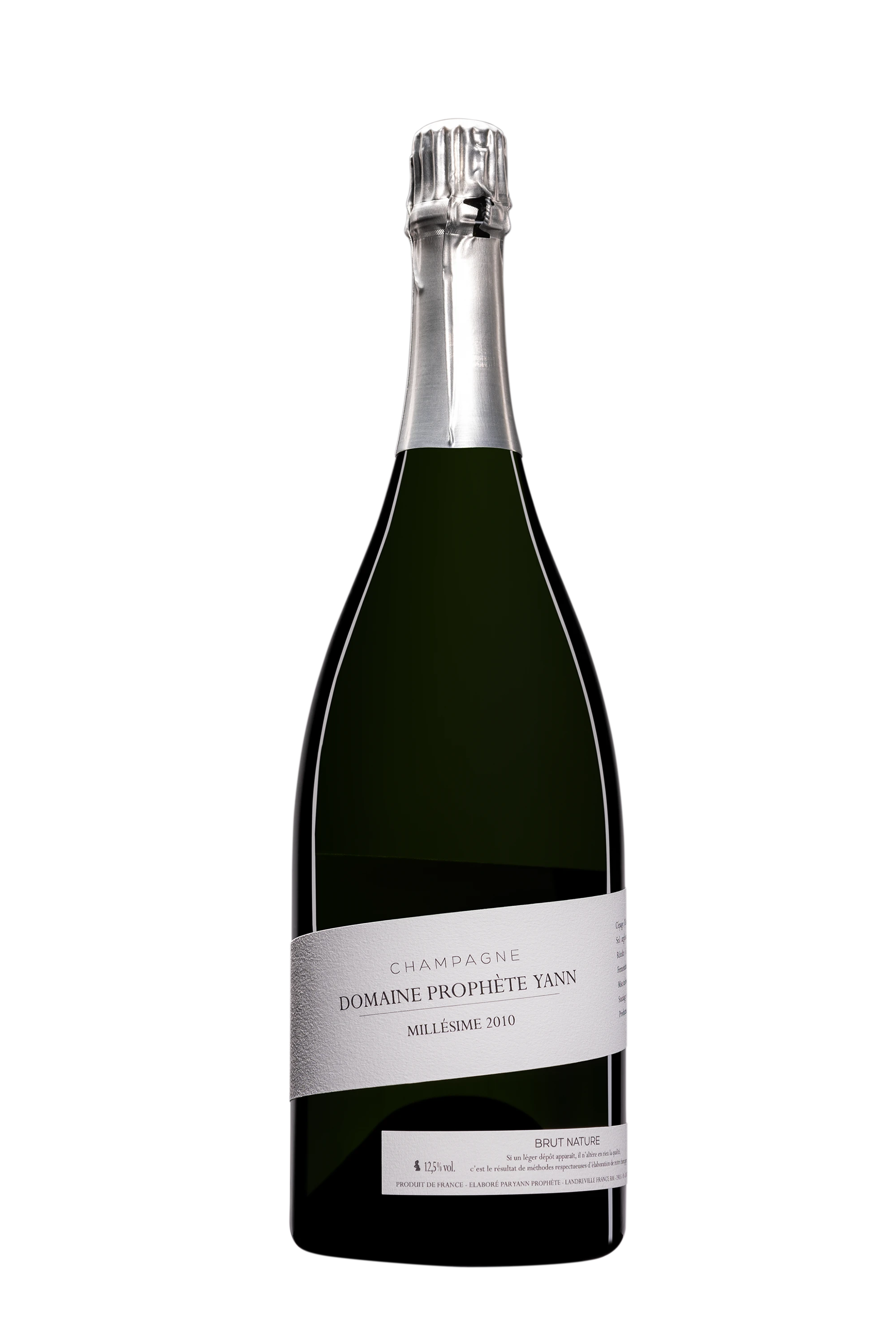 Domaine Yann Prophète - Champagne Brut Nature Blanc de Blancs Millésimé Blanc 2010 12.5°, 150cl