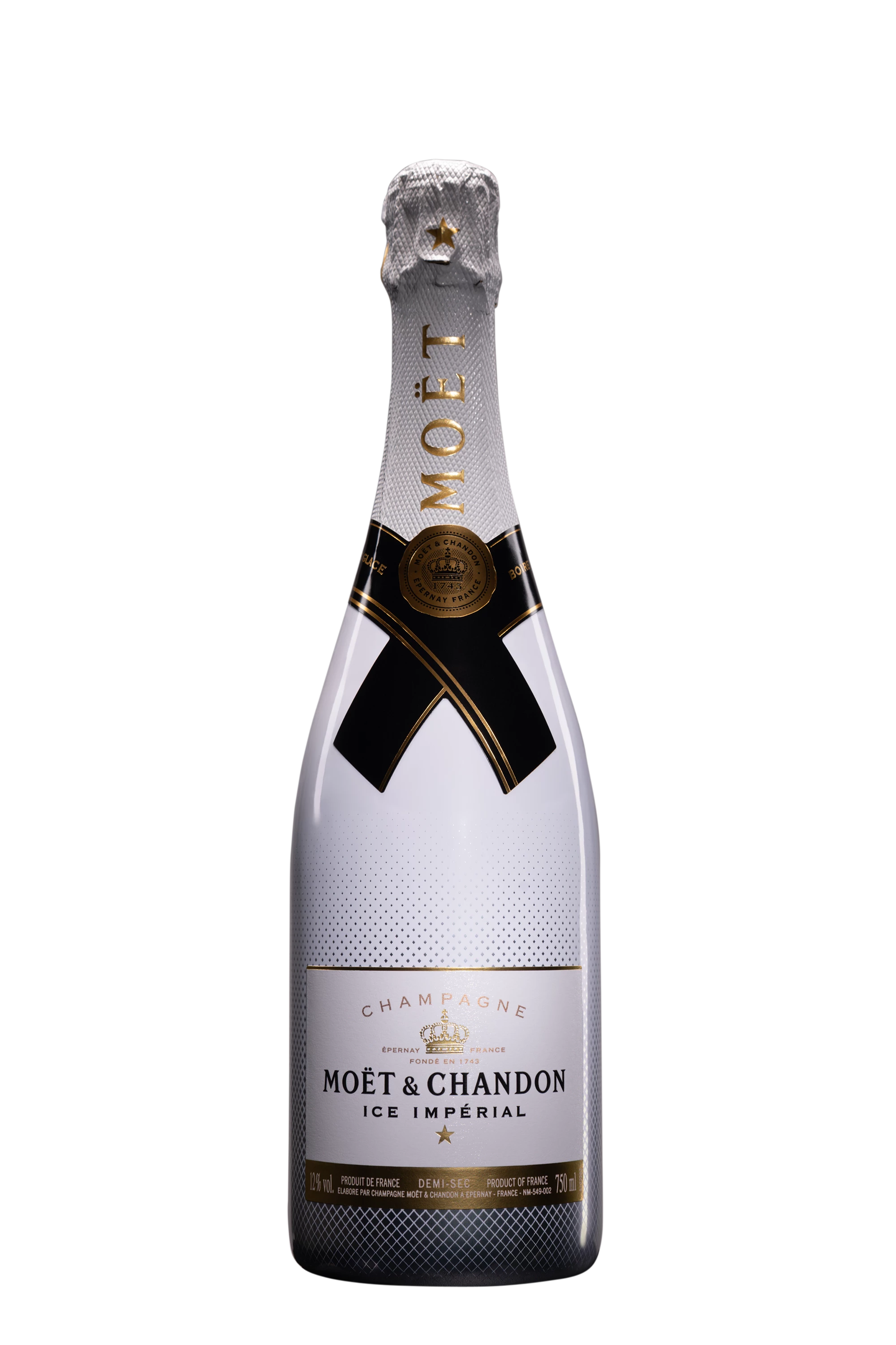 Maison Moët & Chandon - Champagne Demi-Sec "Ice Impérial" Blanc NV 12°, 75cl
