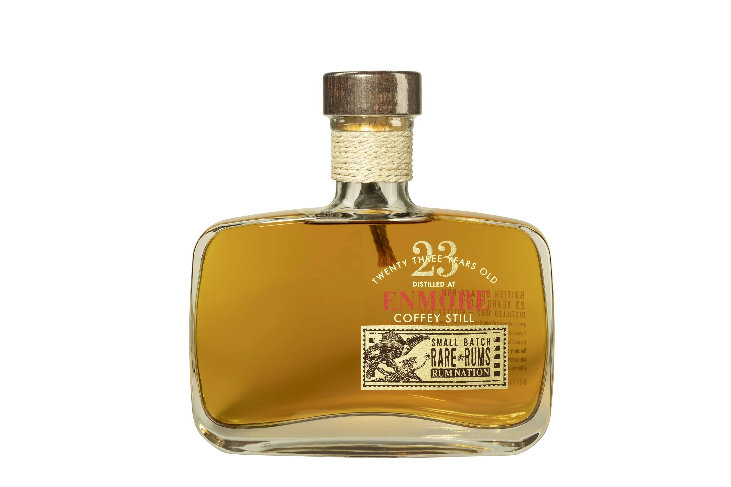 Rossi & Rossi - Molasses British Guyana Rhum "Rum Nation - 23 Ans Enmore" Brun 1997 57.6° Giftbox, 70cl