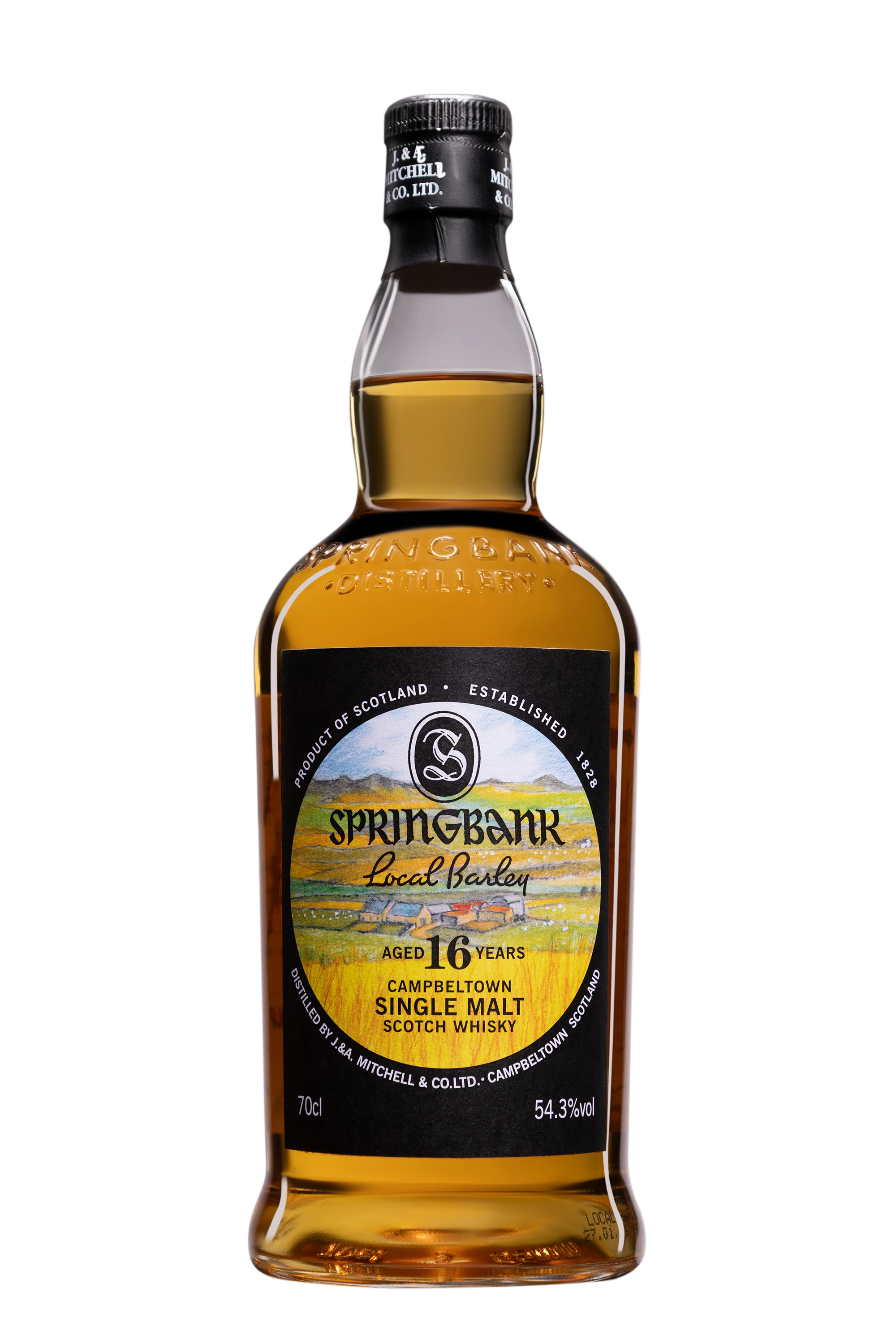 Springbank - Single Malt Scotch Whisky "16 Ans - Local Barley Release 2016" 1999 54.3° Giftbox, 70cl