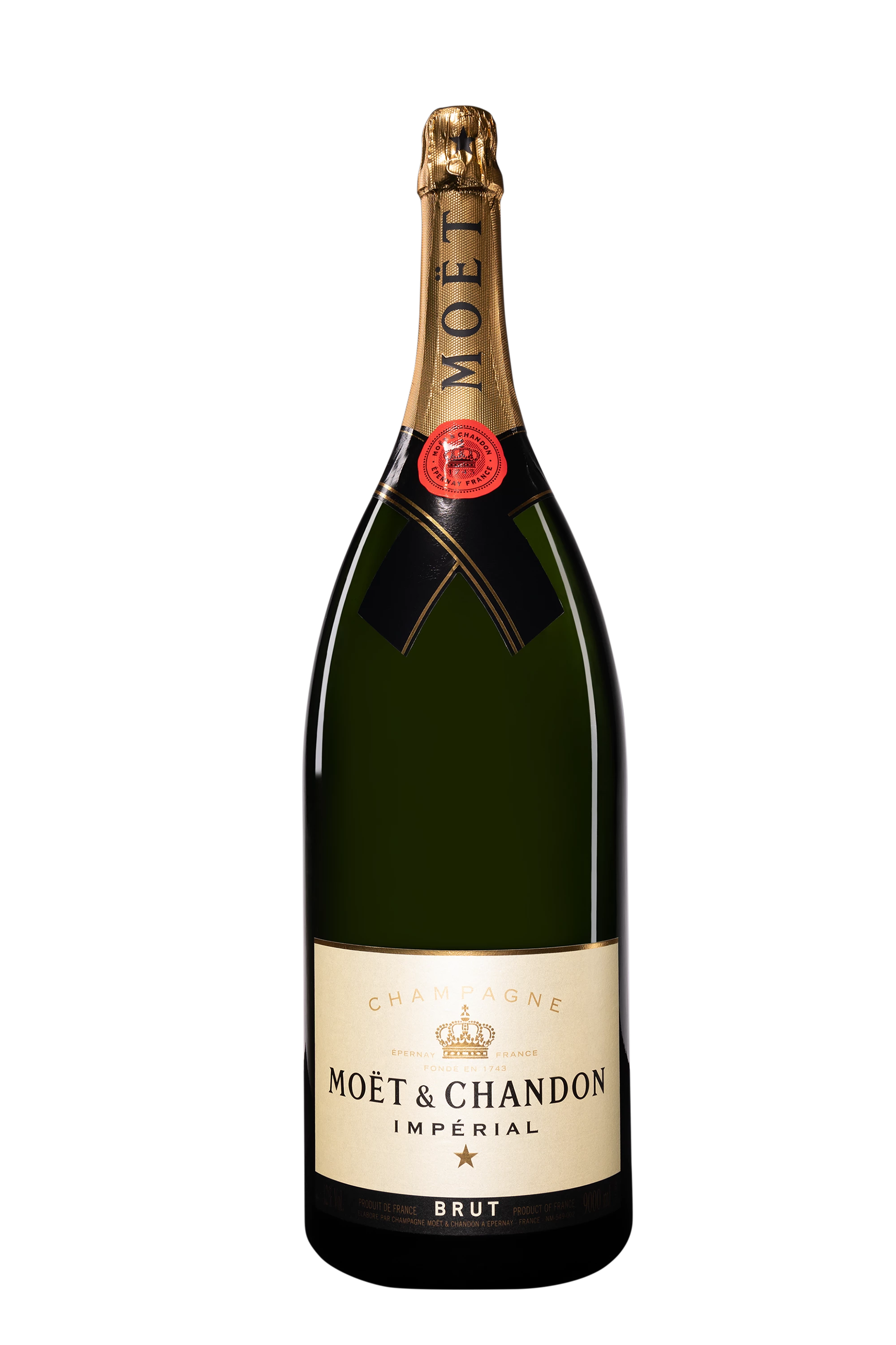 Maison Moët & Chandon - Champagne Brut "Impérial" Blanc NV 12°, 900cl