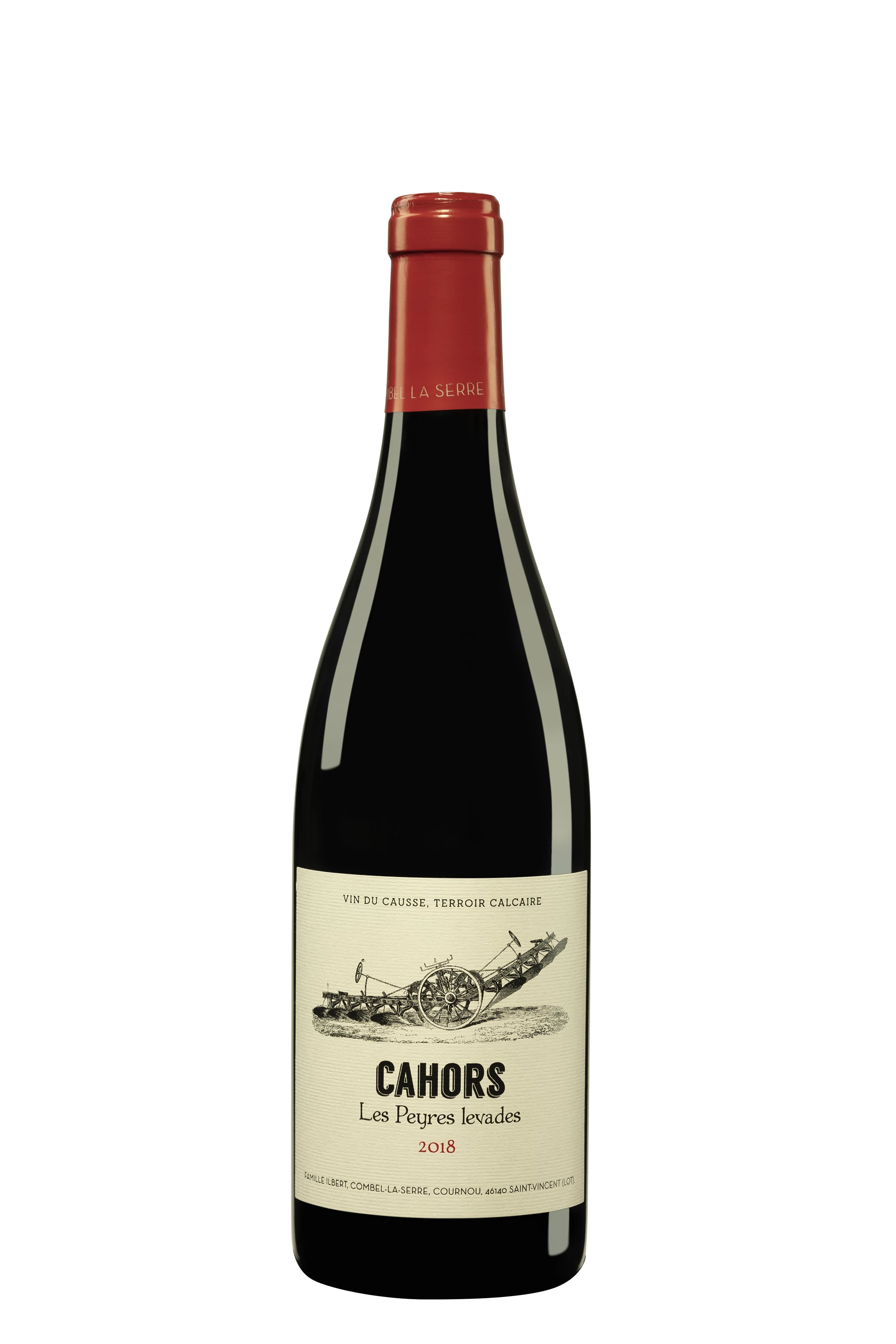 Domaine Combel la Serre - Cahors "Les Peyres Levades" Rouge 2018, 75cl