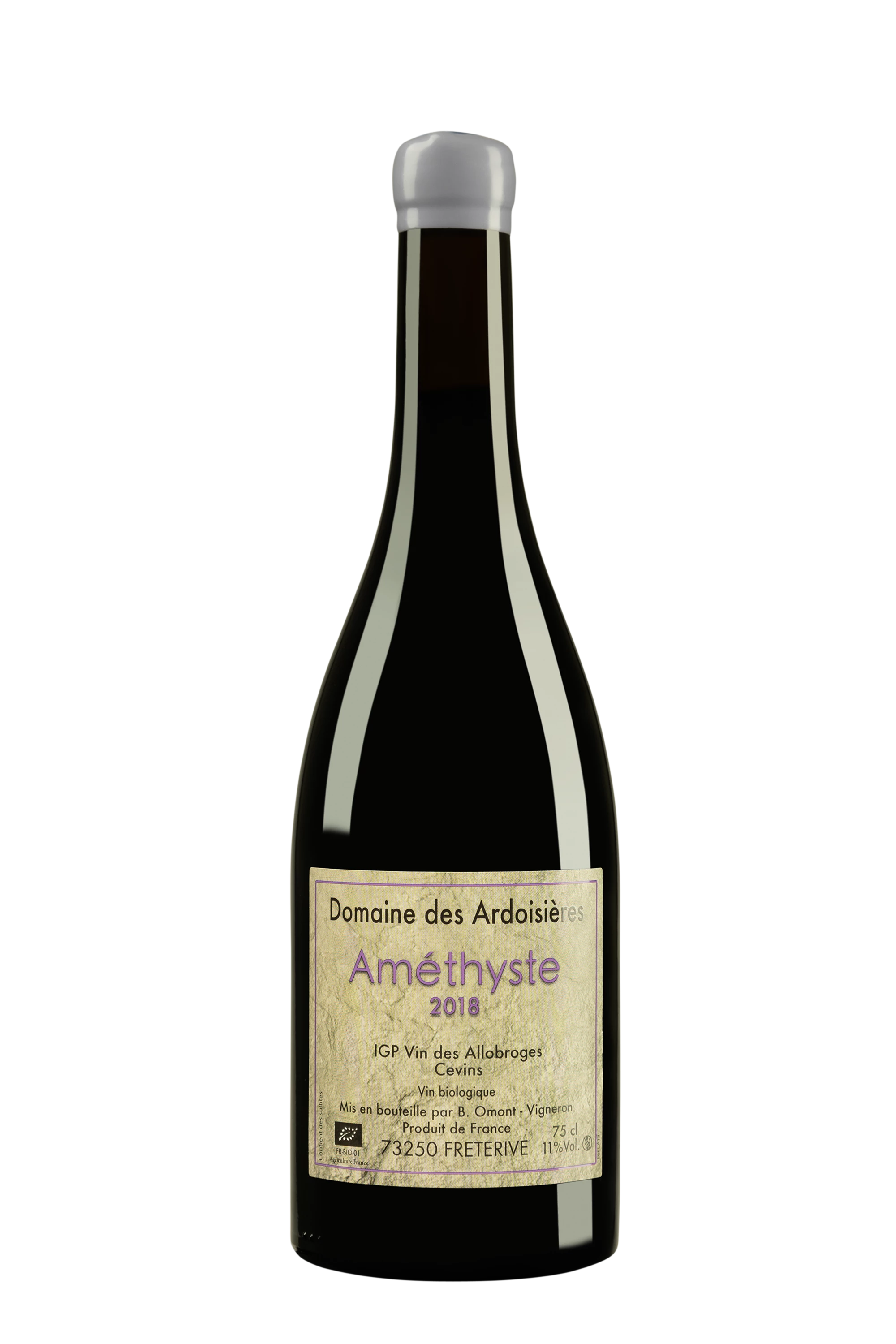 Domaine des Ardoisières - Vins des Allobroges "Coteau de Cevins - Améthyste" 2018 Rouge, 75cl