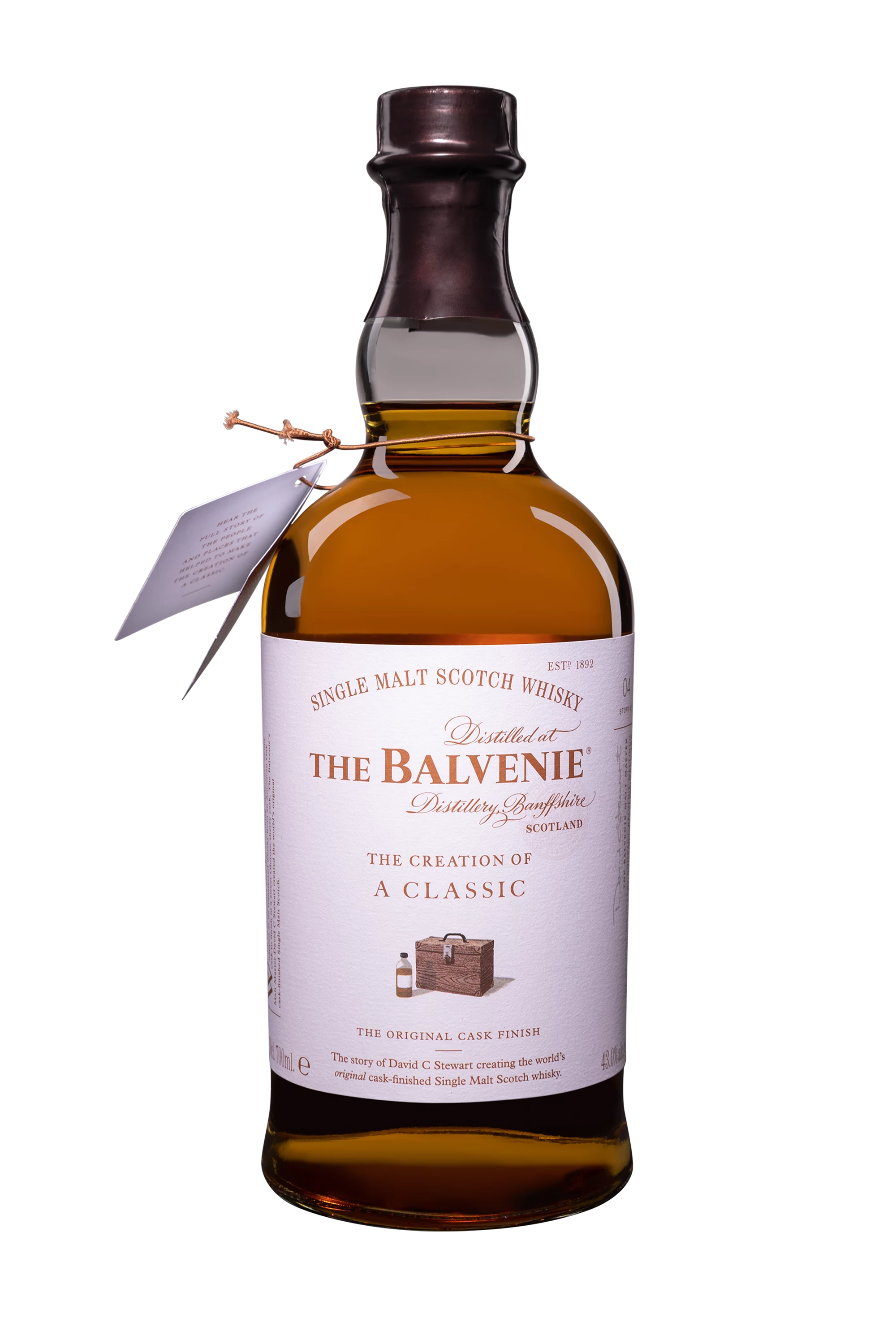 The Balvenie - Single Malt Scotch Whisky "The Creation of a Classic" 43° Giftbox, 70cl