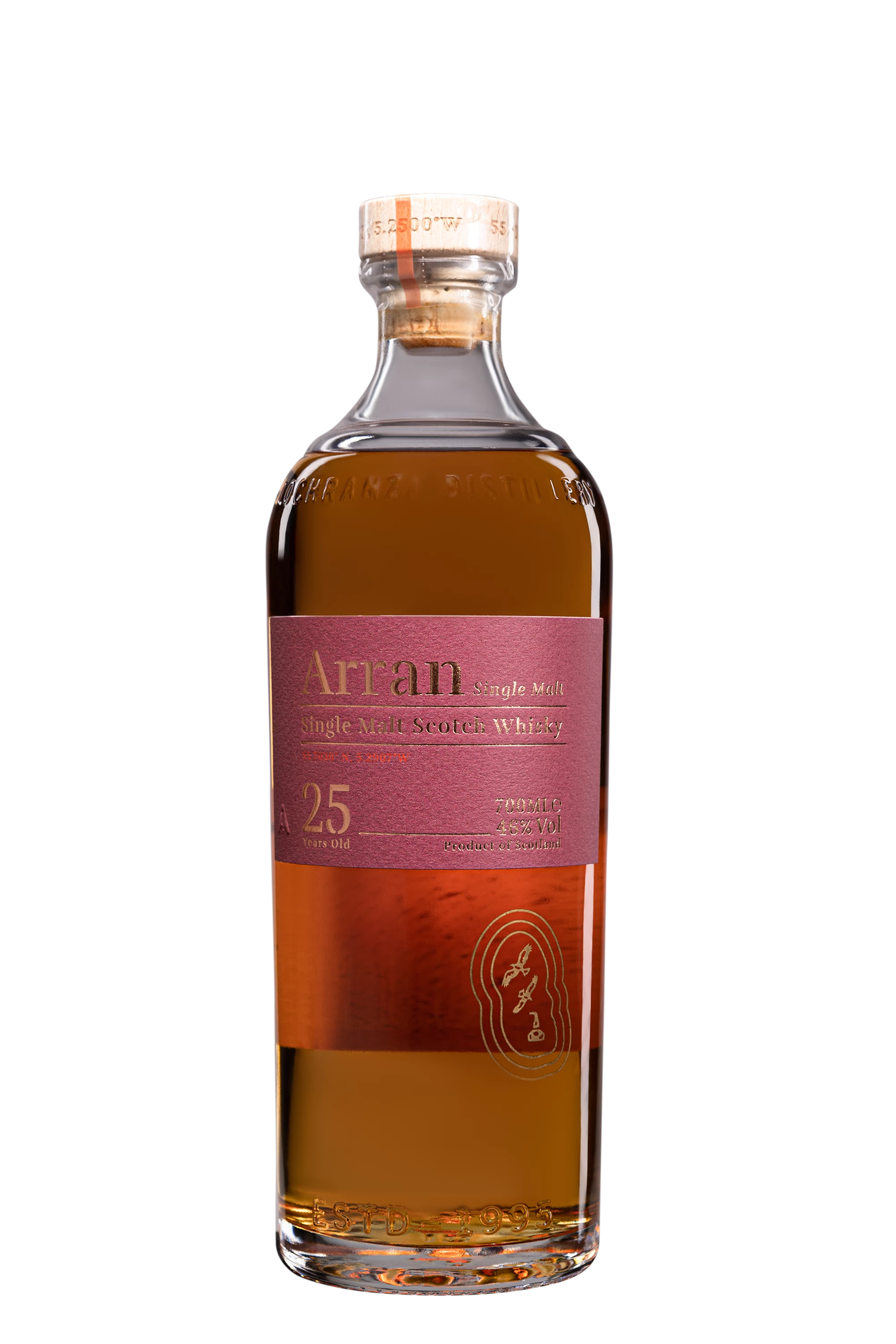 The Arran - Single Malt Scotch Whisky "25 Ans" 46° Giftbox, 70cl
