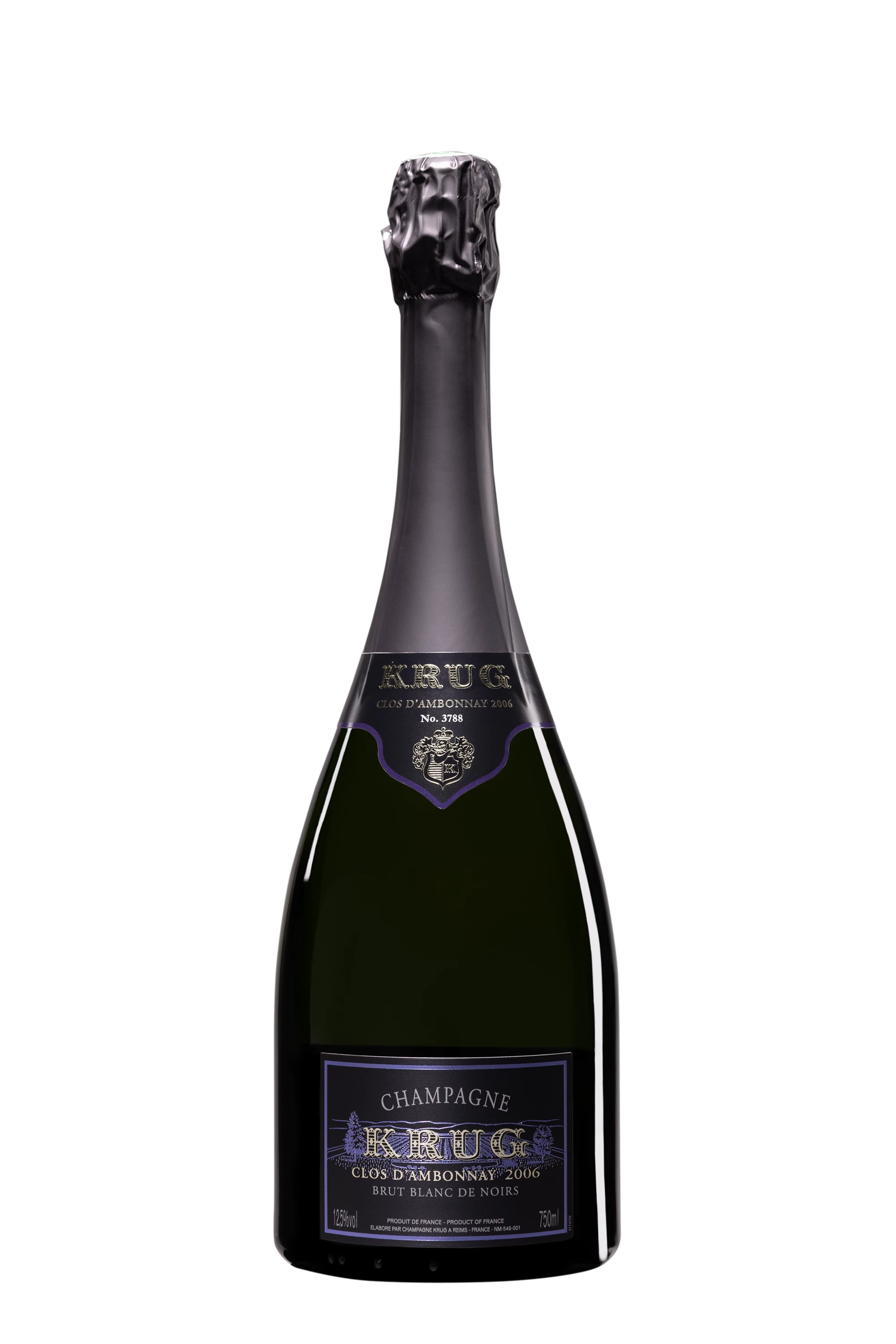 Maison Krug - Champagne Brut Blanc de Noirs Millésimé "Clos d'Ambonnay" Blanc 2006 12.5° Wooden case, 75cl