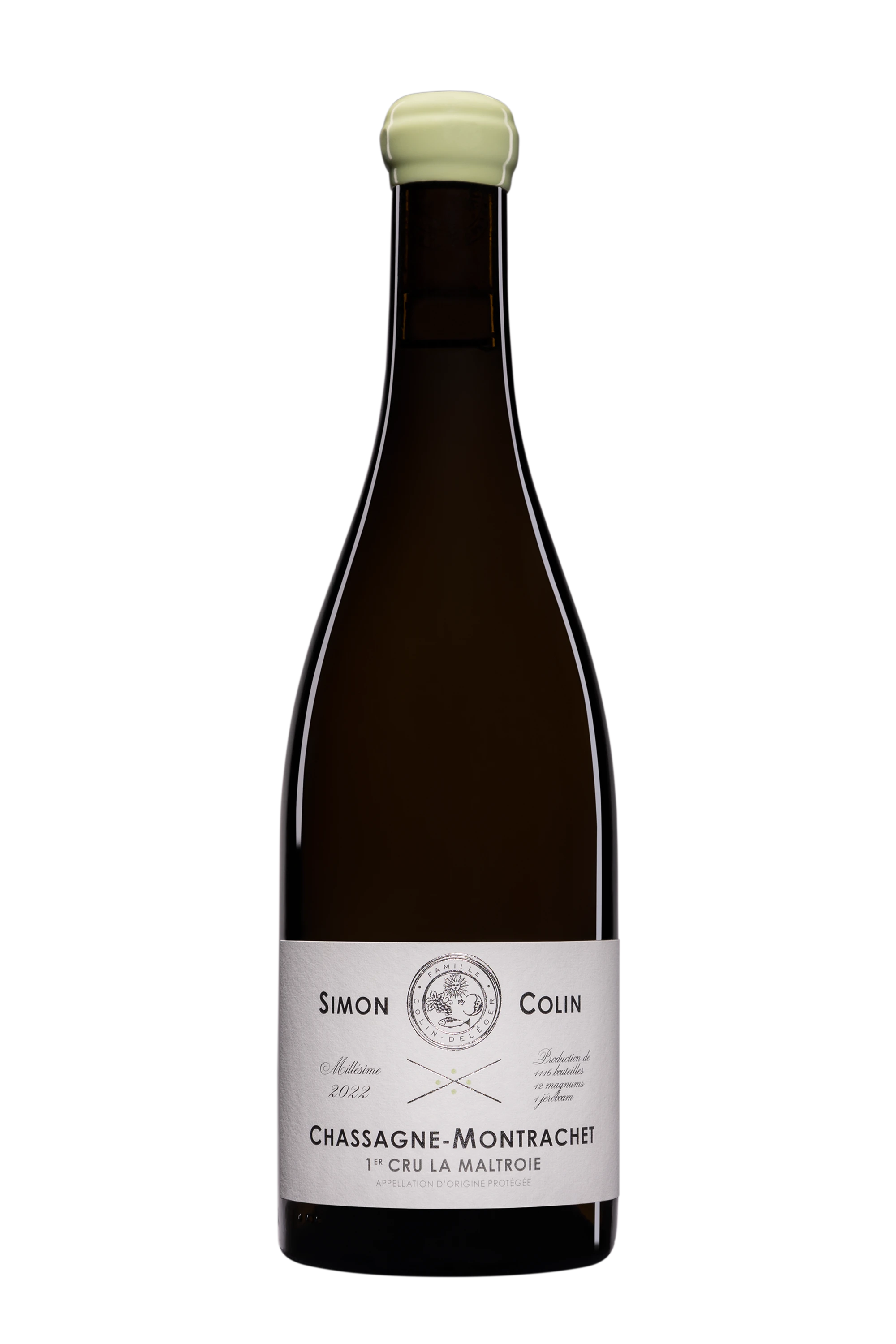 Domaine Simon Colin - Chassagne-Montrachet 1er Cru "La Maltroie" Blanc 2022, 75cl