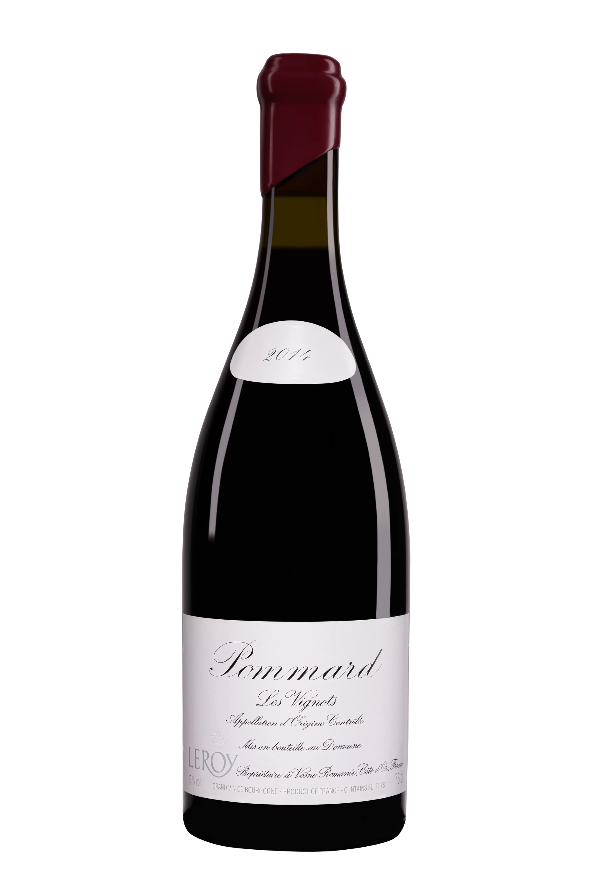 Domaine Leroy - Pommard "Les Vignots" Rouge 2014, 75cl