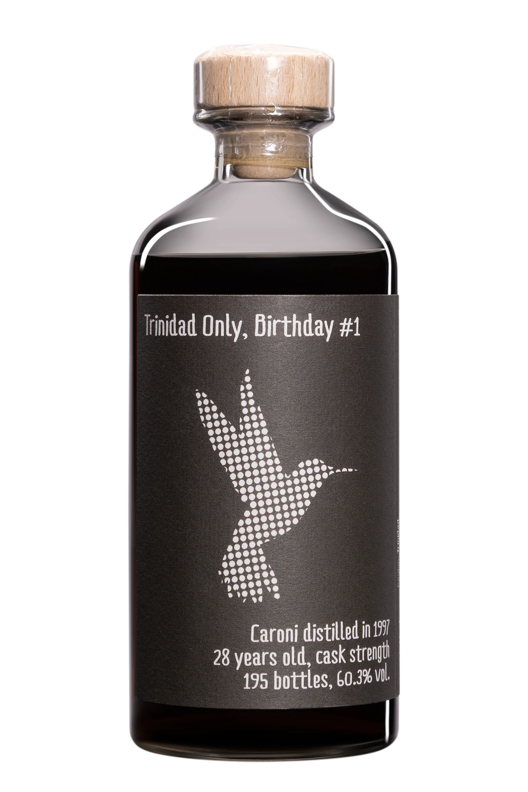 Spirit of the Day - Molasses Trinidadian Rhum "28 Ans Caroni" Brun 1997 60.3°, 50cl