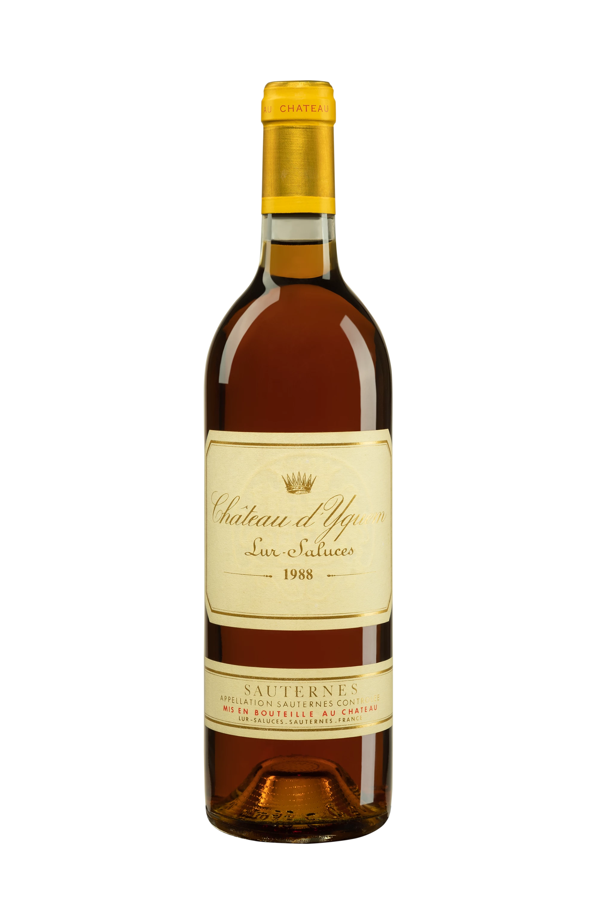 Château d'Yquem - Sauternes 1er Cru Classé Supérieur "Premier Vin de Château d'Yquem" Blanc 1988 13.5°, 75cl