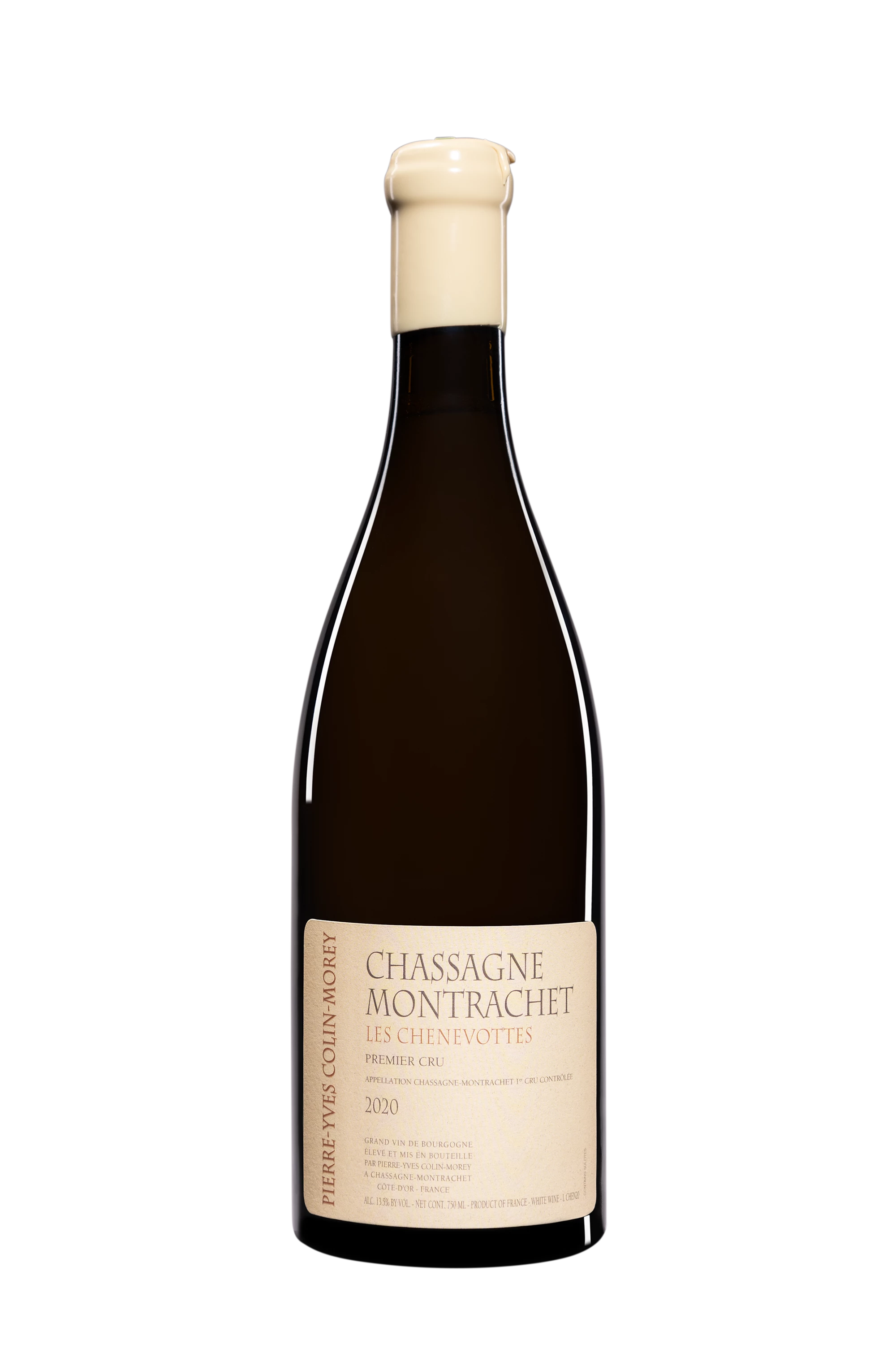 Domaine Pierre-Yves Colin-Morey - Chassagne-Montrachet 1er Cru "Les Chenevottes" Blanc 2020, 75cl