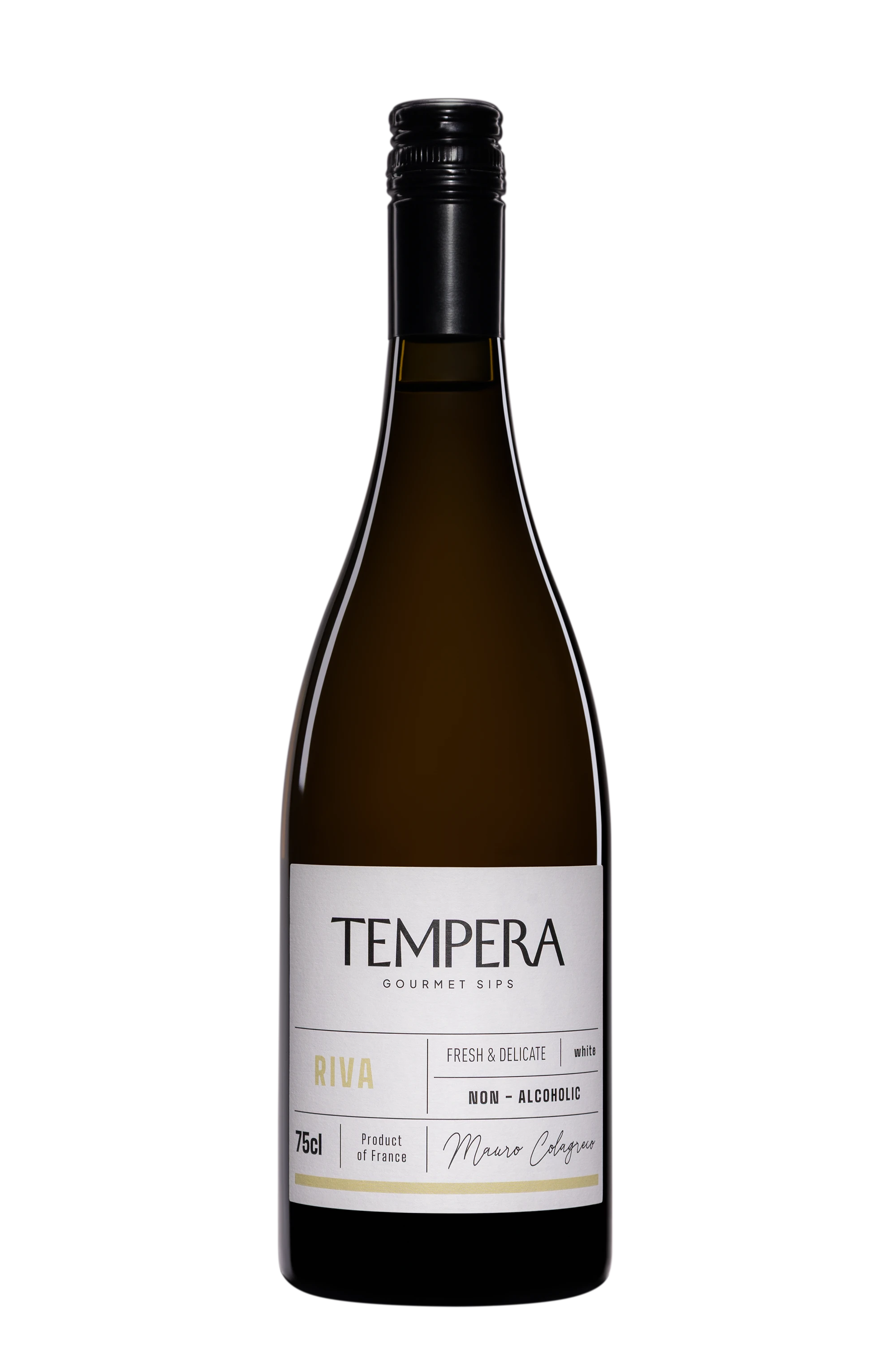 Tempera - Boisson infusé sans alcool "Riva" Blanc, 75cl