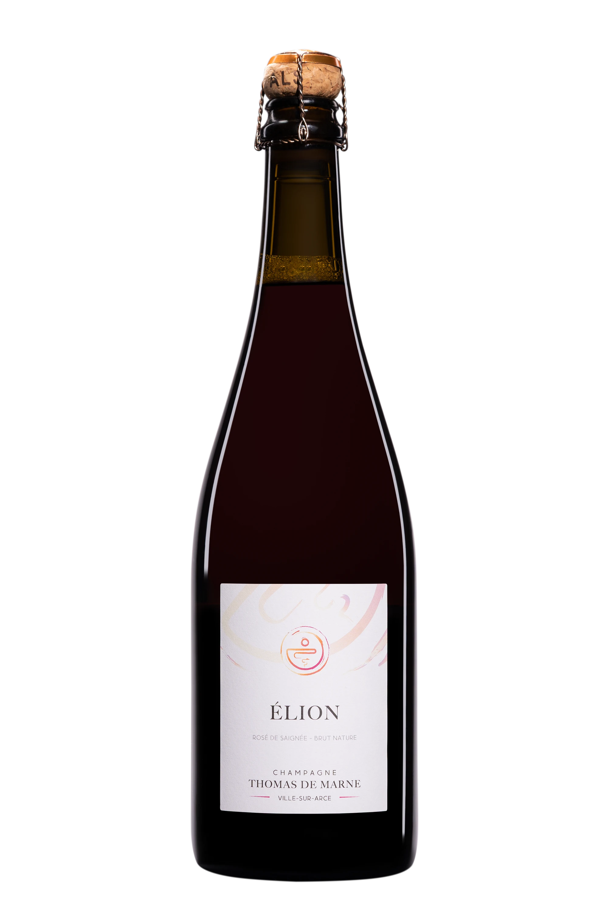 Domaine Thomas de Marne - Champagne Brut Nature "Elion" Rosé Vendange 2022 Dégorgement 12.2024 11.5°, 75cl