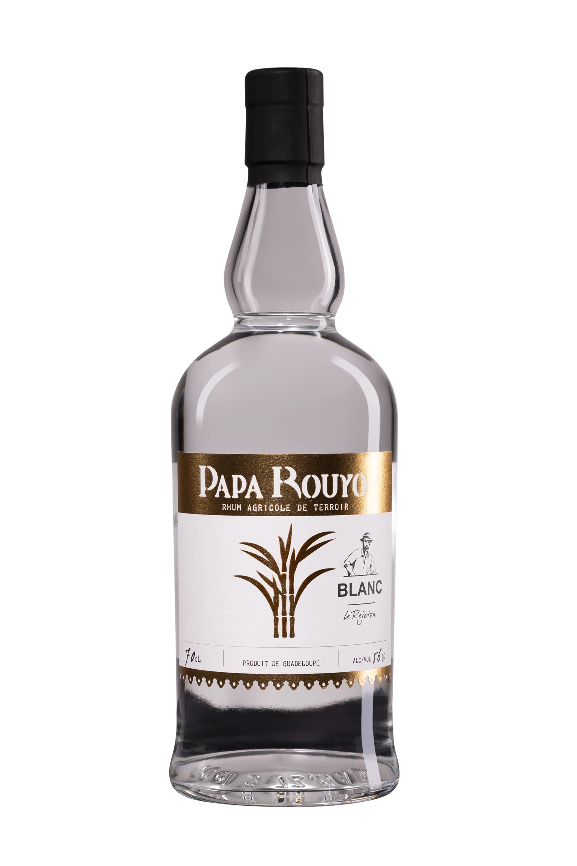 Papa Rouyo - Rhum Agricole de Guadeloupe "Le Rejeton - Batch 2" Blanc 56°, 70cl