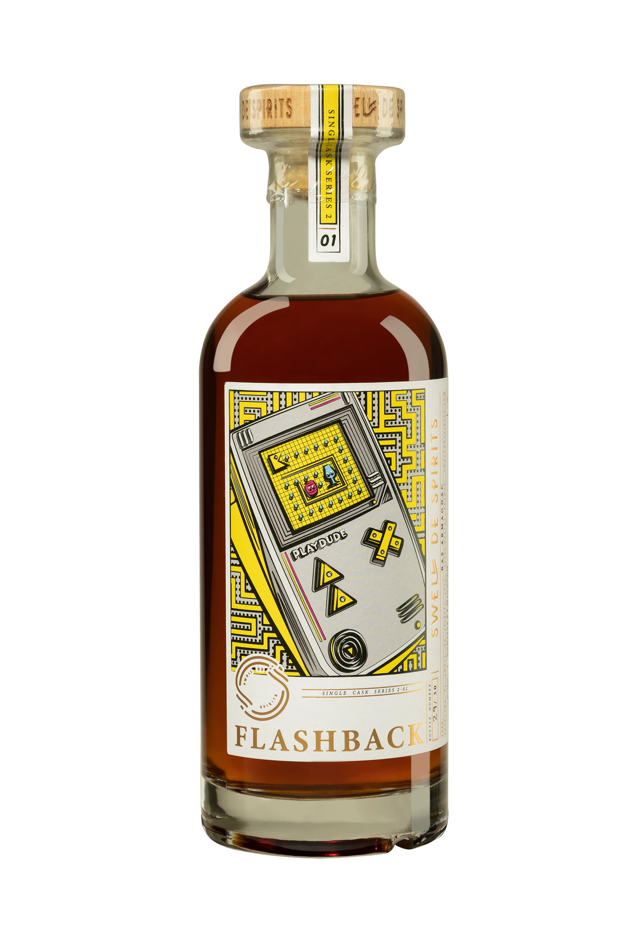 Swell de Spirits - Bas-Armagnac "Domaine de Maouhum - Flashback N°1" 1990 46°, 50cl