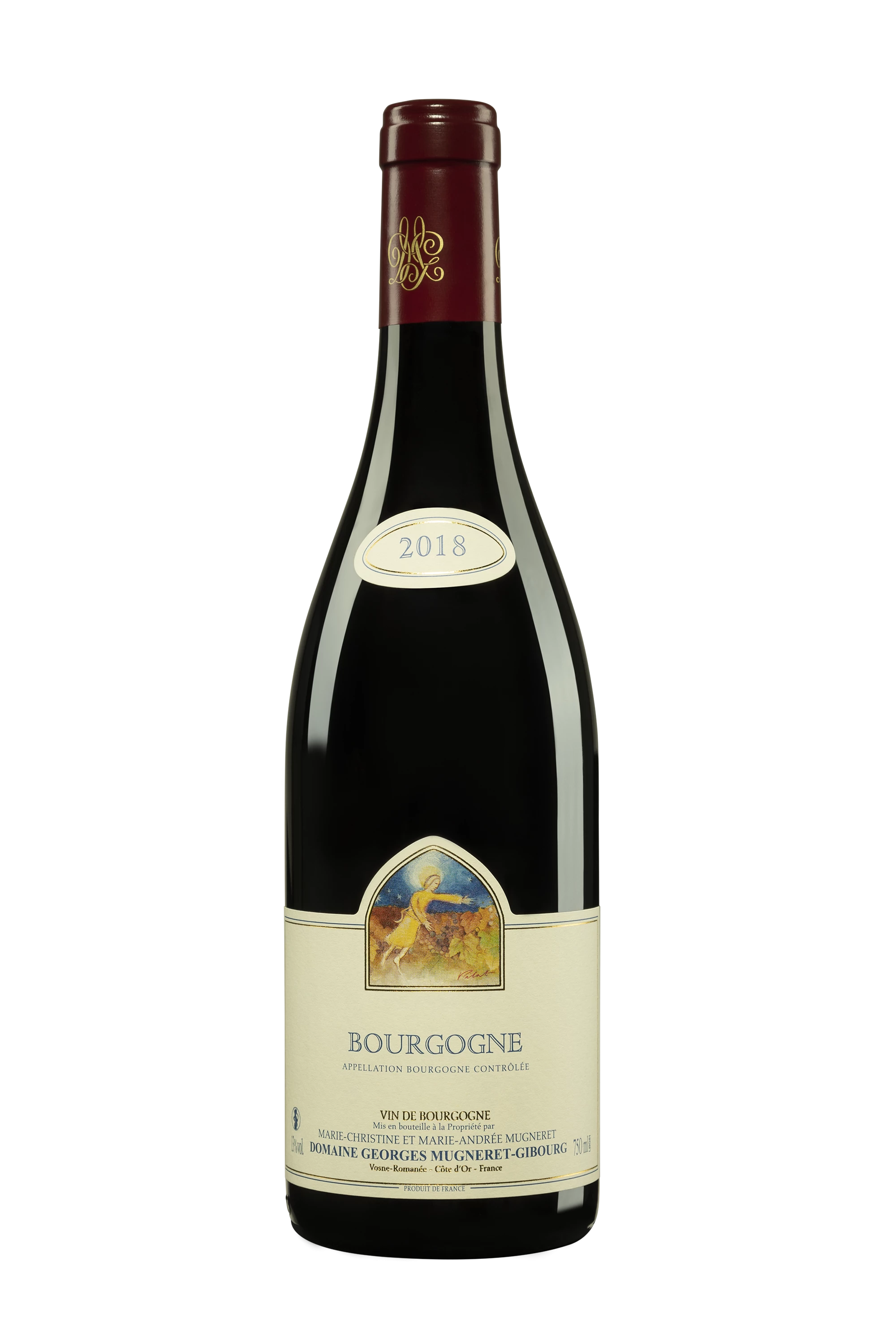 Domaine Georges Mugneret-Gibourg - Bourgogne Rouge 2018 13°, 75cl