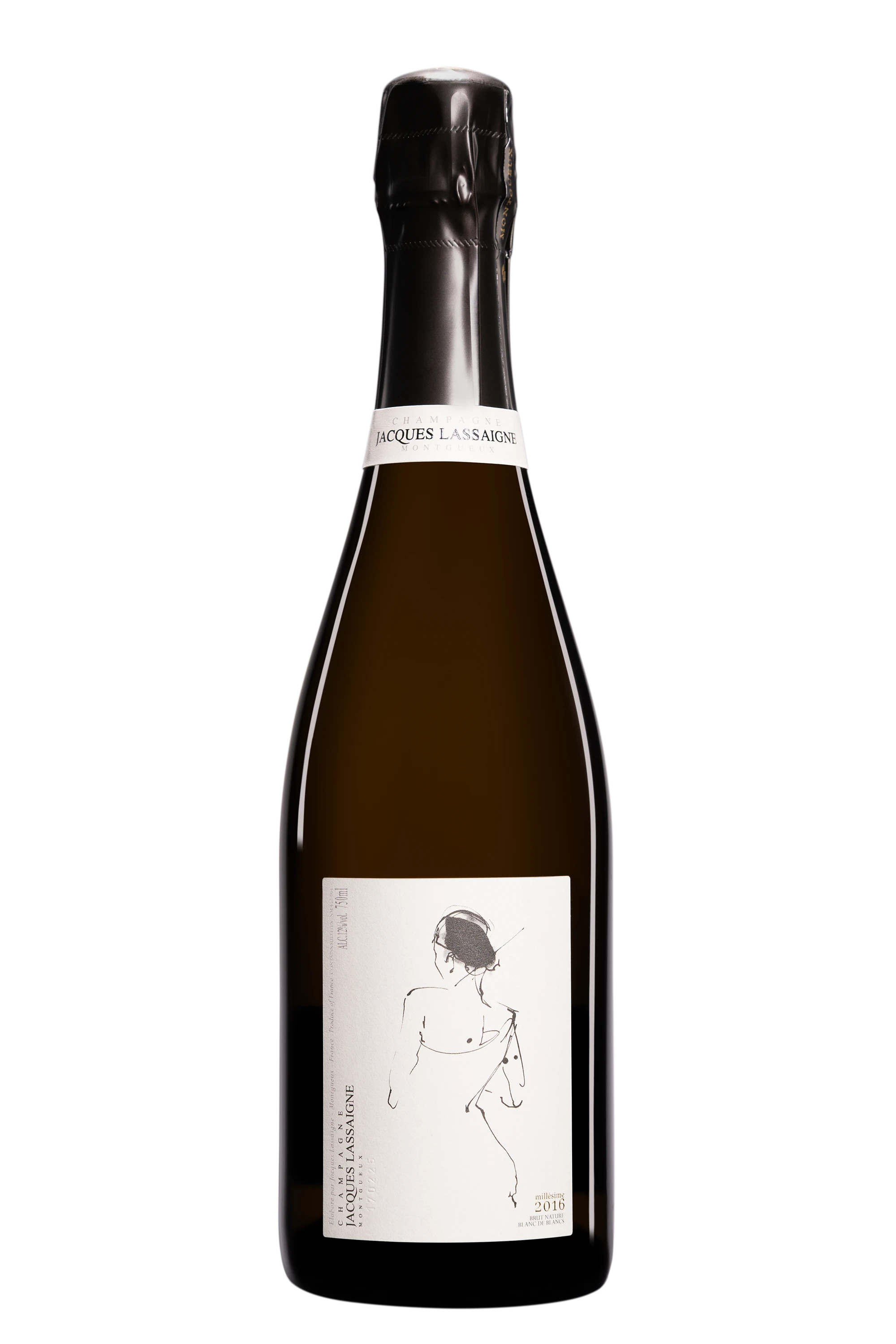 Domaine Jacques Lassaigne - Champagne Brut Nature Blanc de Blancs Millésimé "Millesimé" Blanc 2016 12°, 75cl