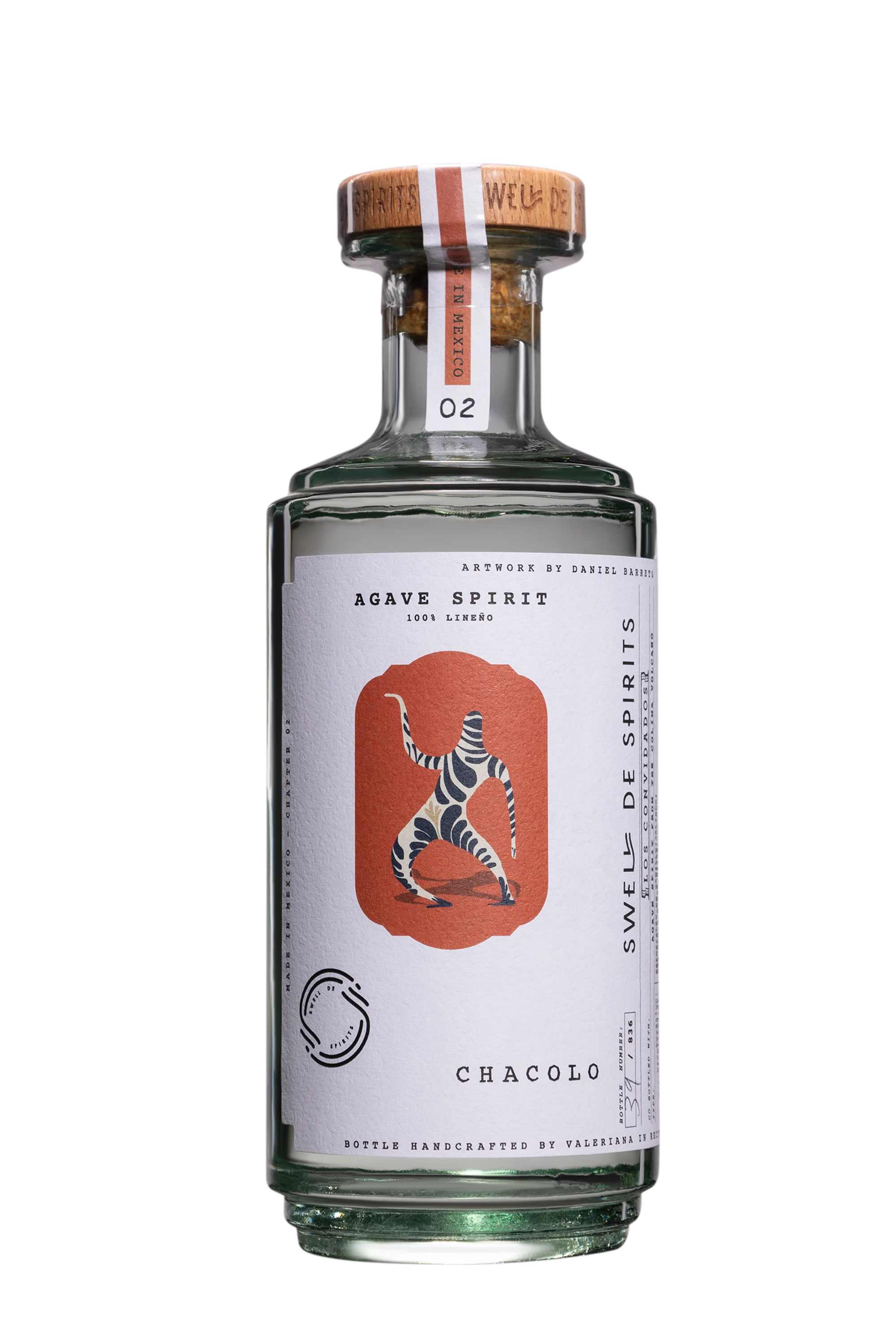 Swell de Spirits - Mezcal "Chacolo - Los Convidados - Batch 1" Blanc 2023 45.3°, 50cl