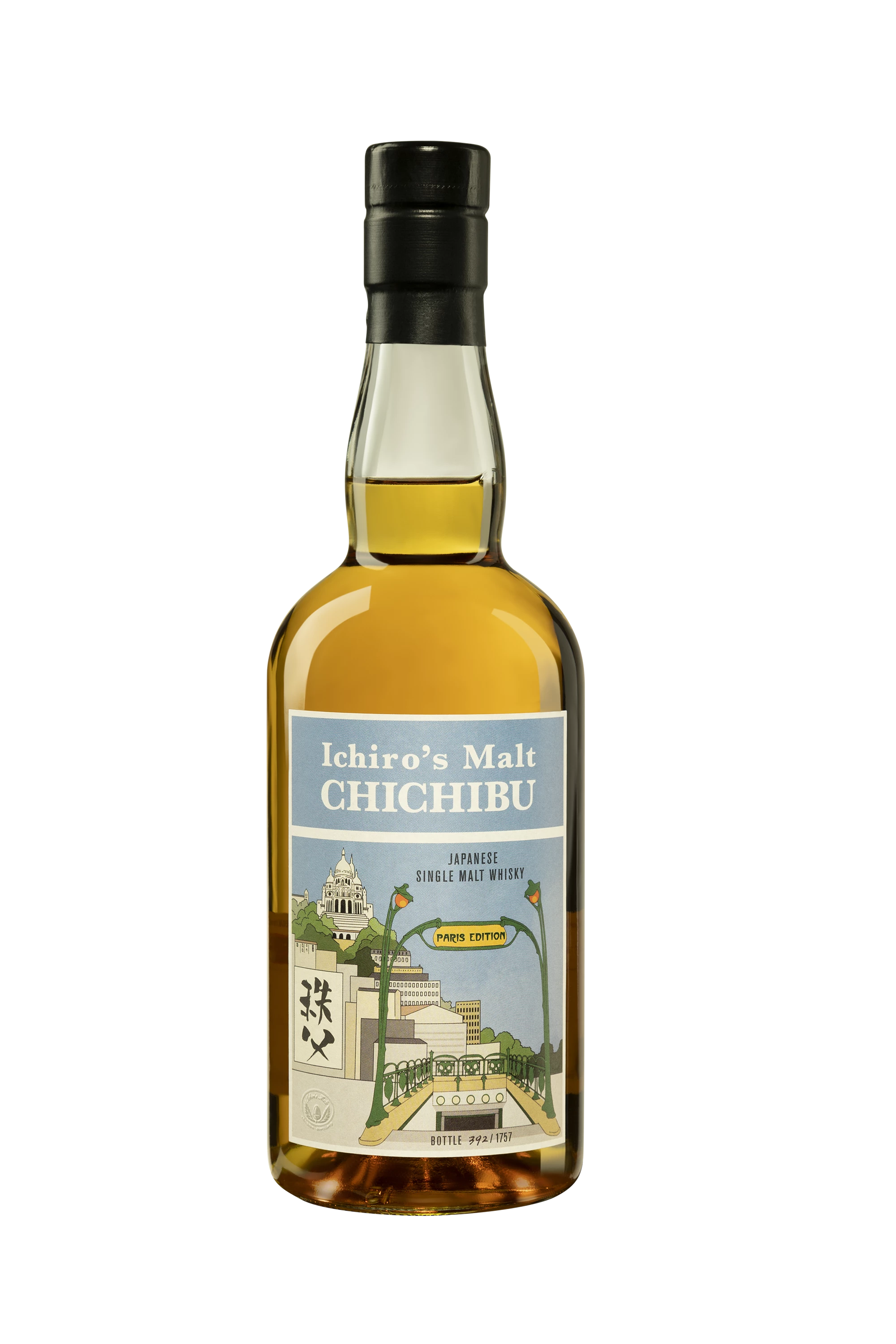 Ichiro's Malt Chichibu - Single Malt Japanese Whisky "Paris Edition 2019" 50.5° Giftbox, 70cl