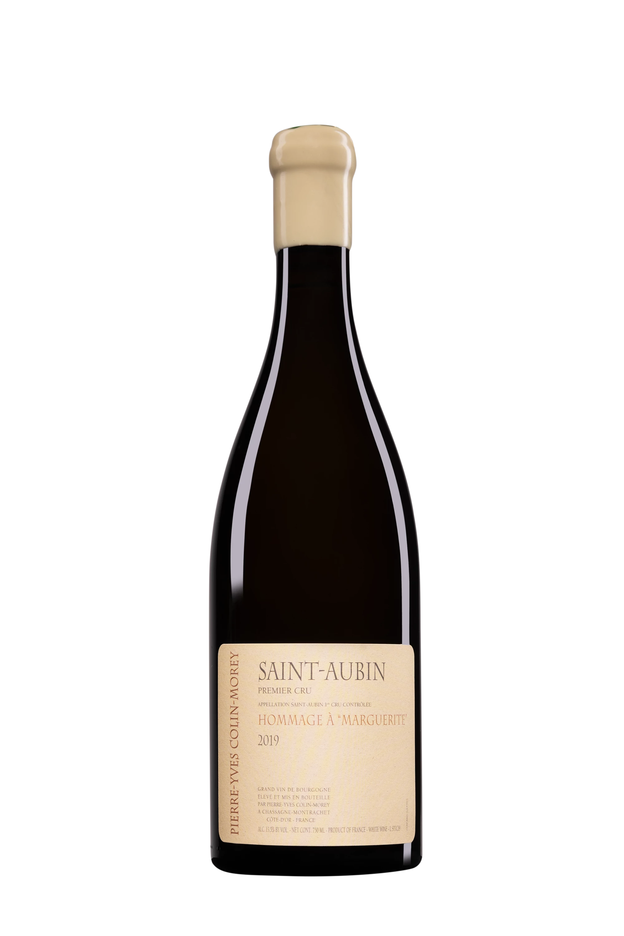 Domaine Pierre-Yves Colin-Morey - Saint-Aubin 1er Cru "Hommage à Marguerite" Blanc 2019, 75cl