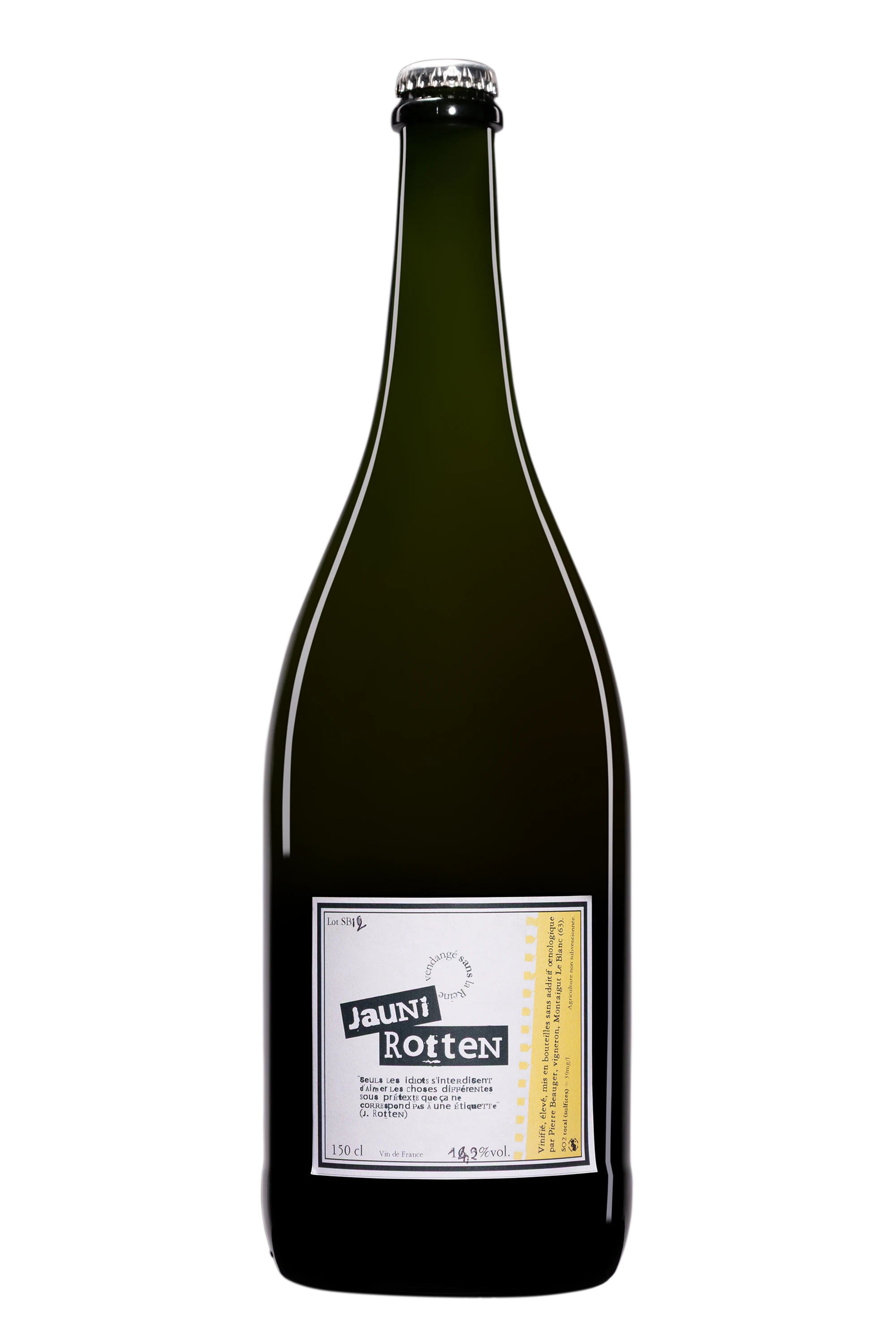 Domaine Pierre Beauger - Vin de France "Jauni Rotten - SB" Blanc 2012 14.2°, 150cl