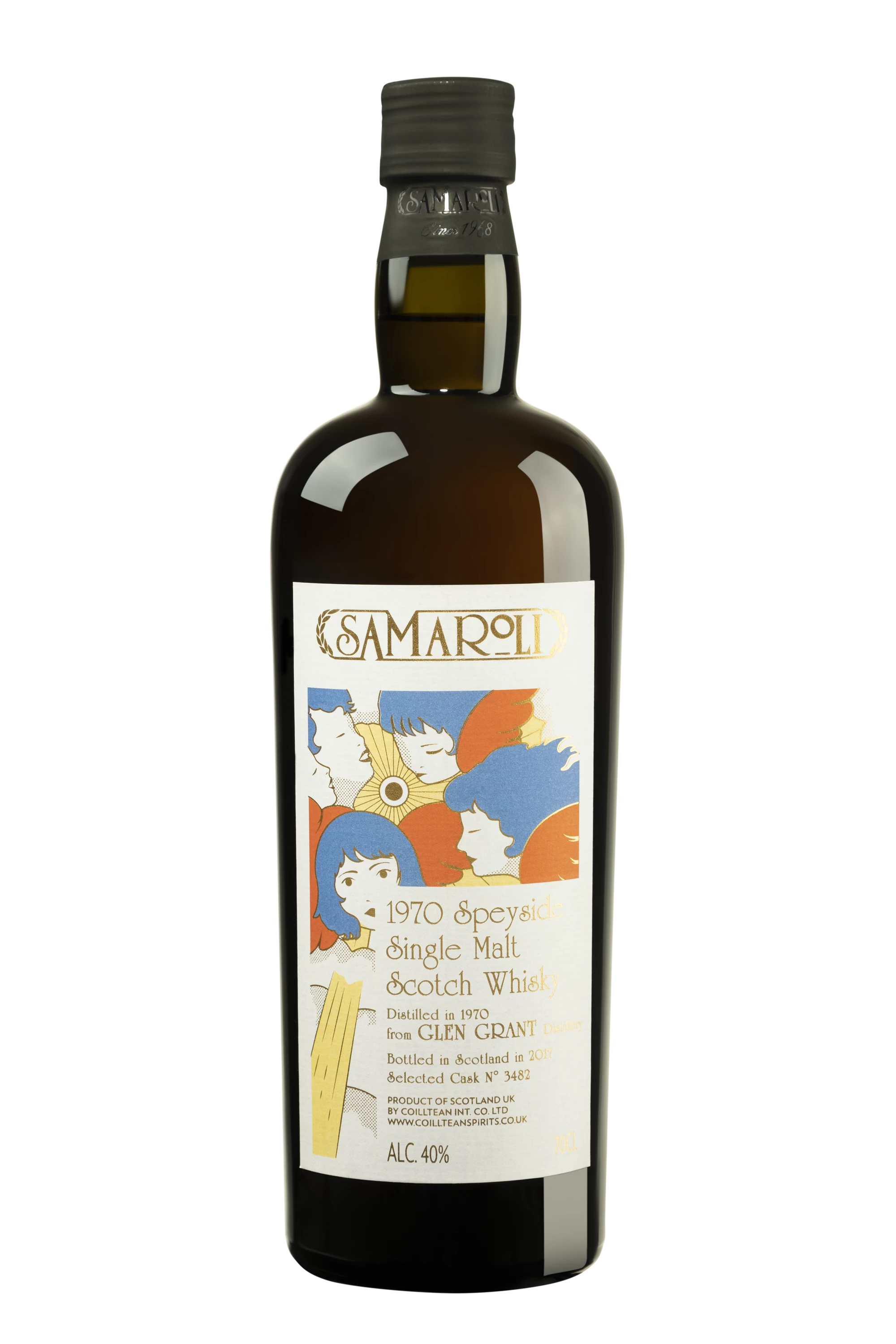 Samaroli - Single Malt Scotch Whisky "47 Ans Glen Grant - Release 2017" 1970 40° Giftbox, 70cl