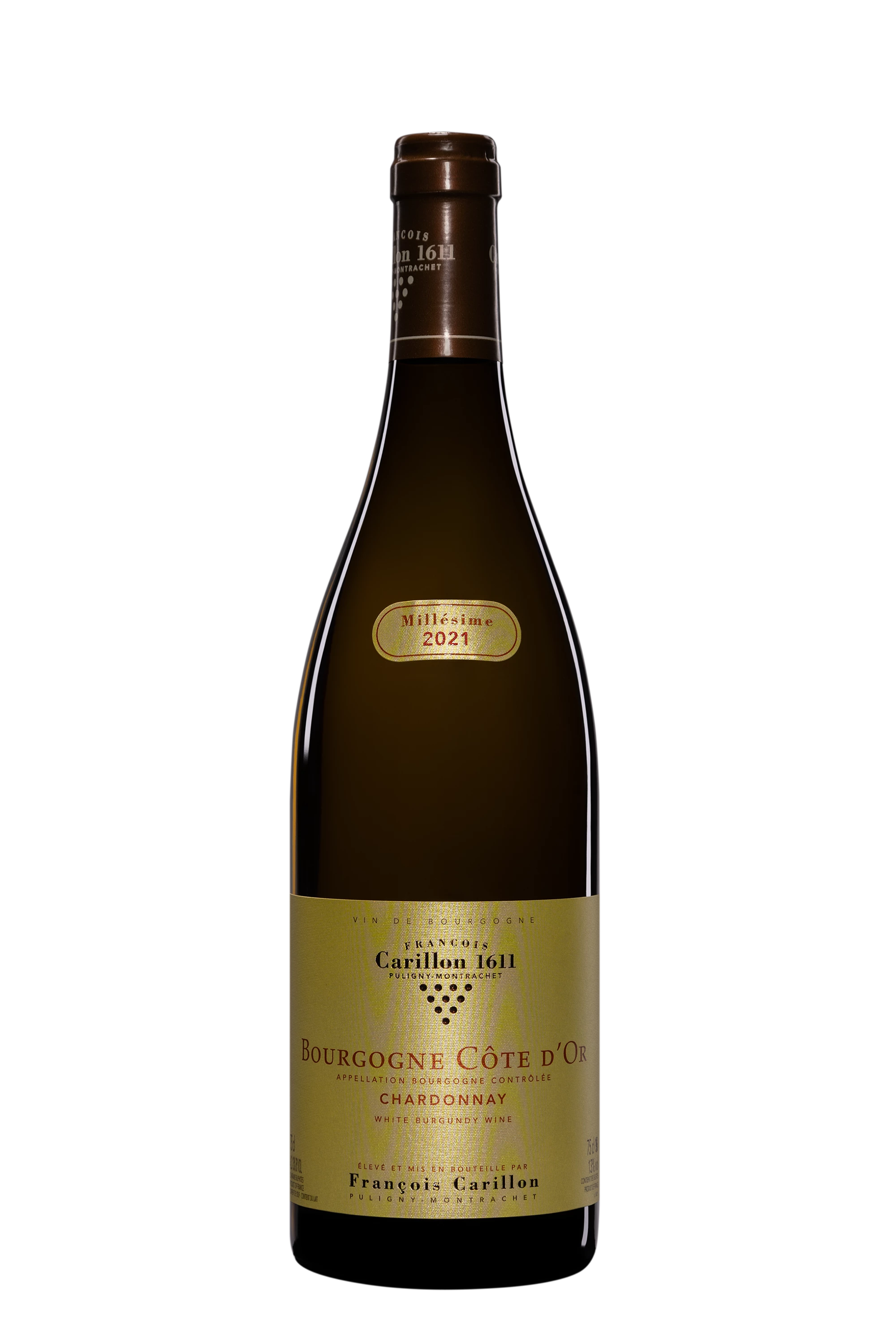 Domaine François Carillon - Bourgogne Côte d'Or "Chardonnay" Blanc 2021 13°, 75cl