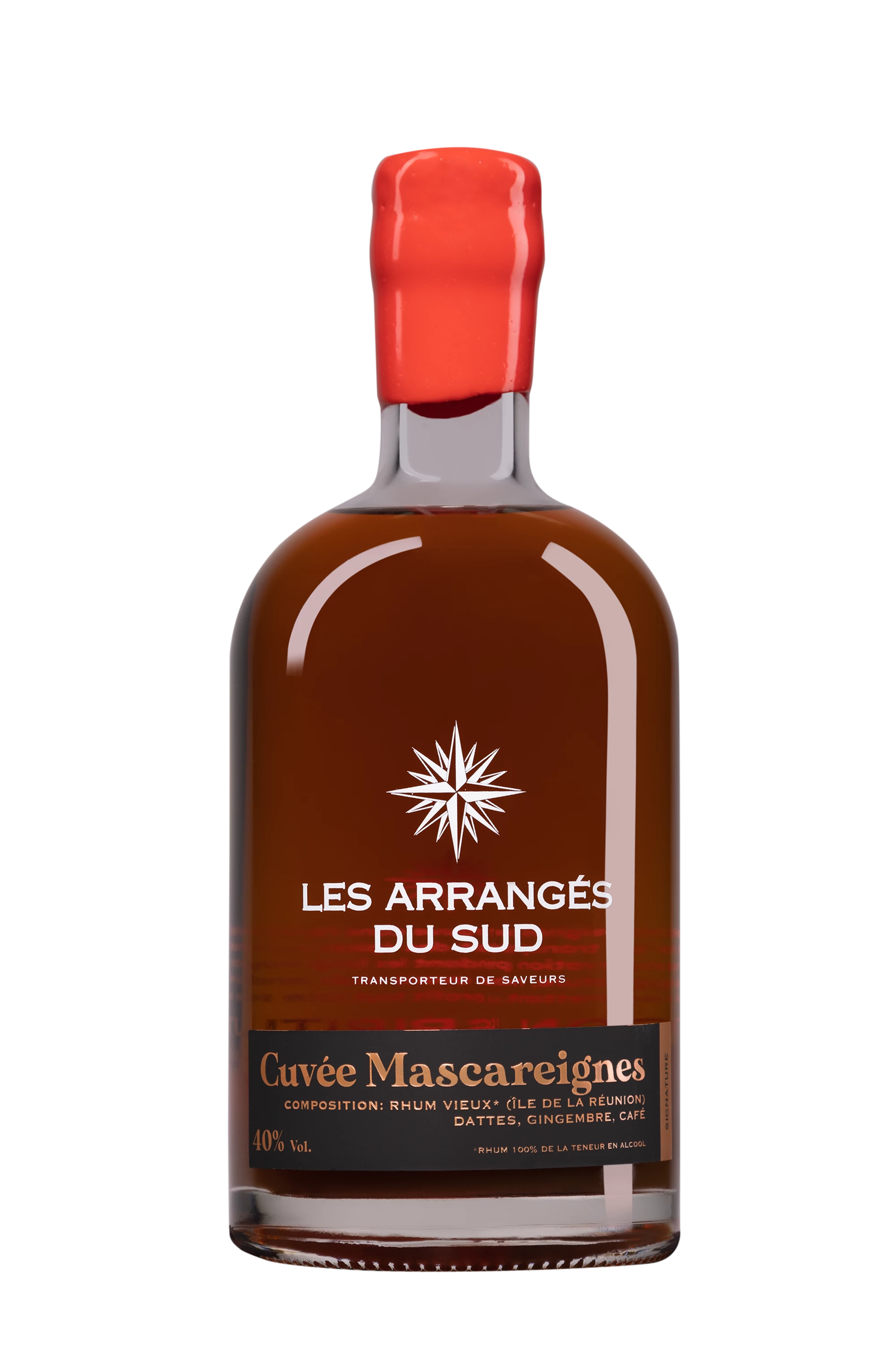 Les Rhums du Sud - Boisson Spiritueuse à Base de Rhum "Cuvée Mascareignes" 40°, 50cl