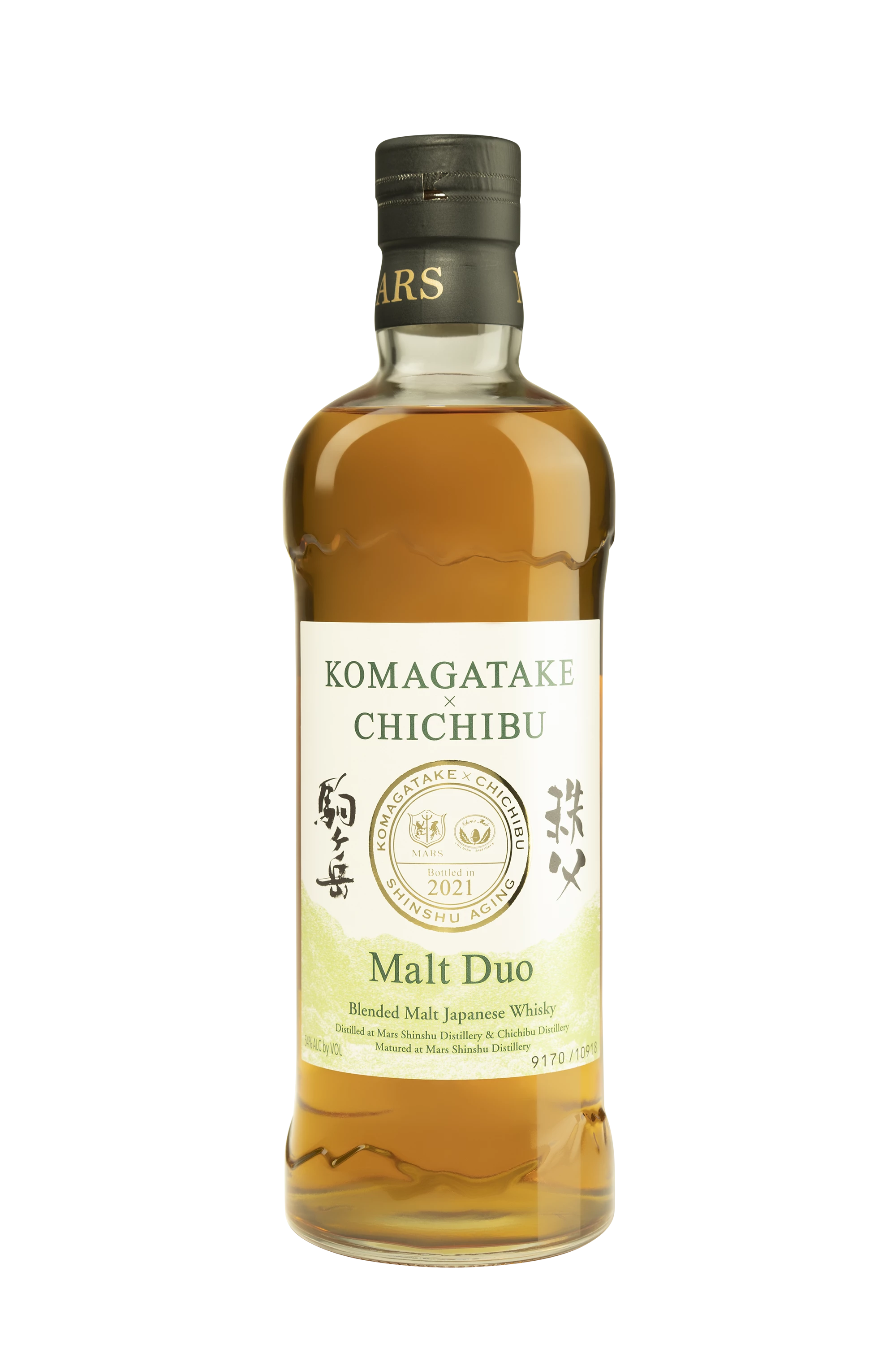 Mars - Blended Malt Japanese Whisky "Komagatake x Chichibu - Malt Duo" 54° Giftbox, 70cl