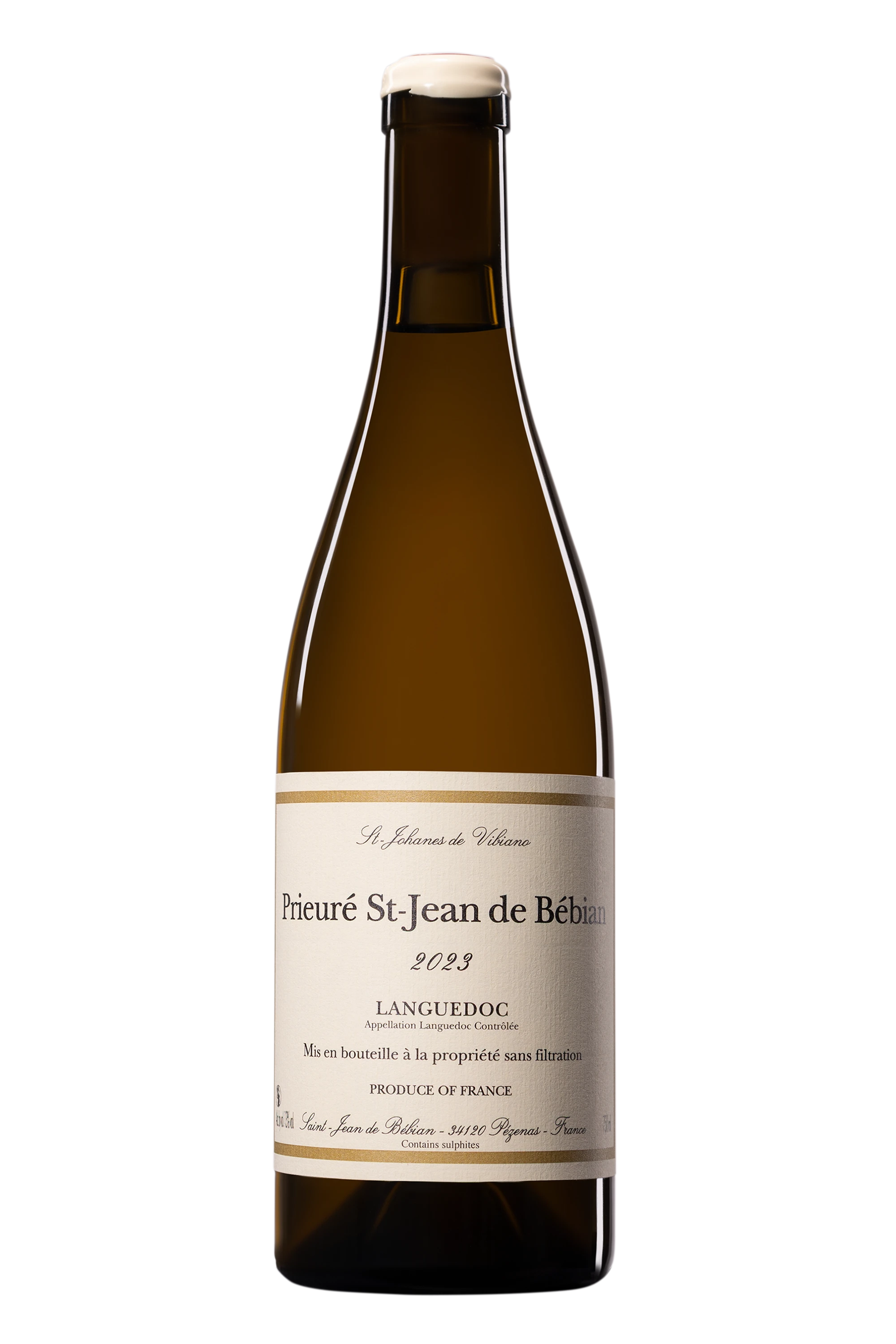 Domaine Prieuré Saint Jean de Bébian - Coteaux du Languedoc "Prieuré Saint-Jean de Bébian" Blanc 2023, 75cl