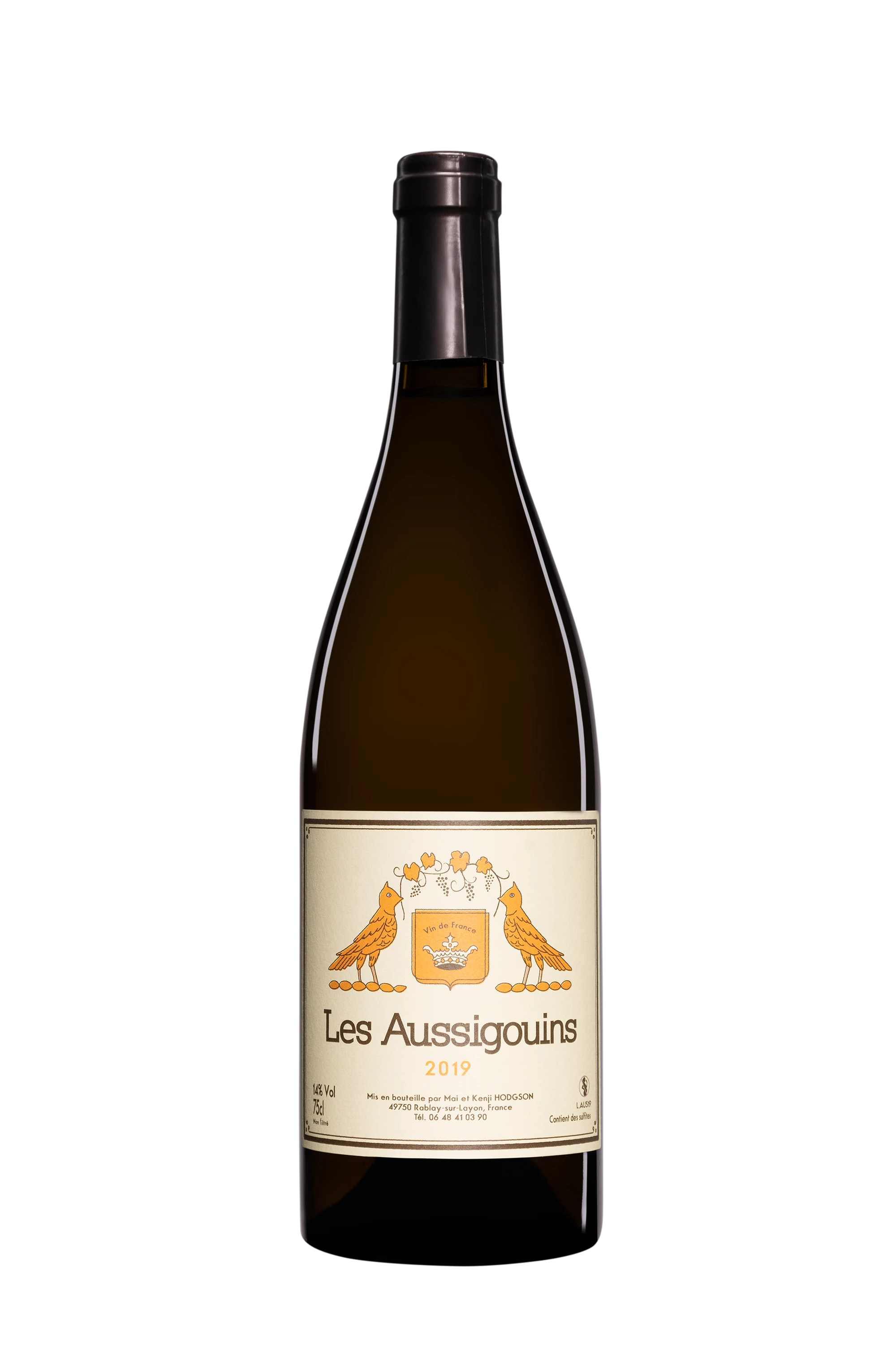 Domaine Maï et Kenji Hodgson - Vin de France "Les Aussigouins" Blanc 2019, 75cl