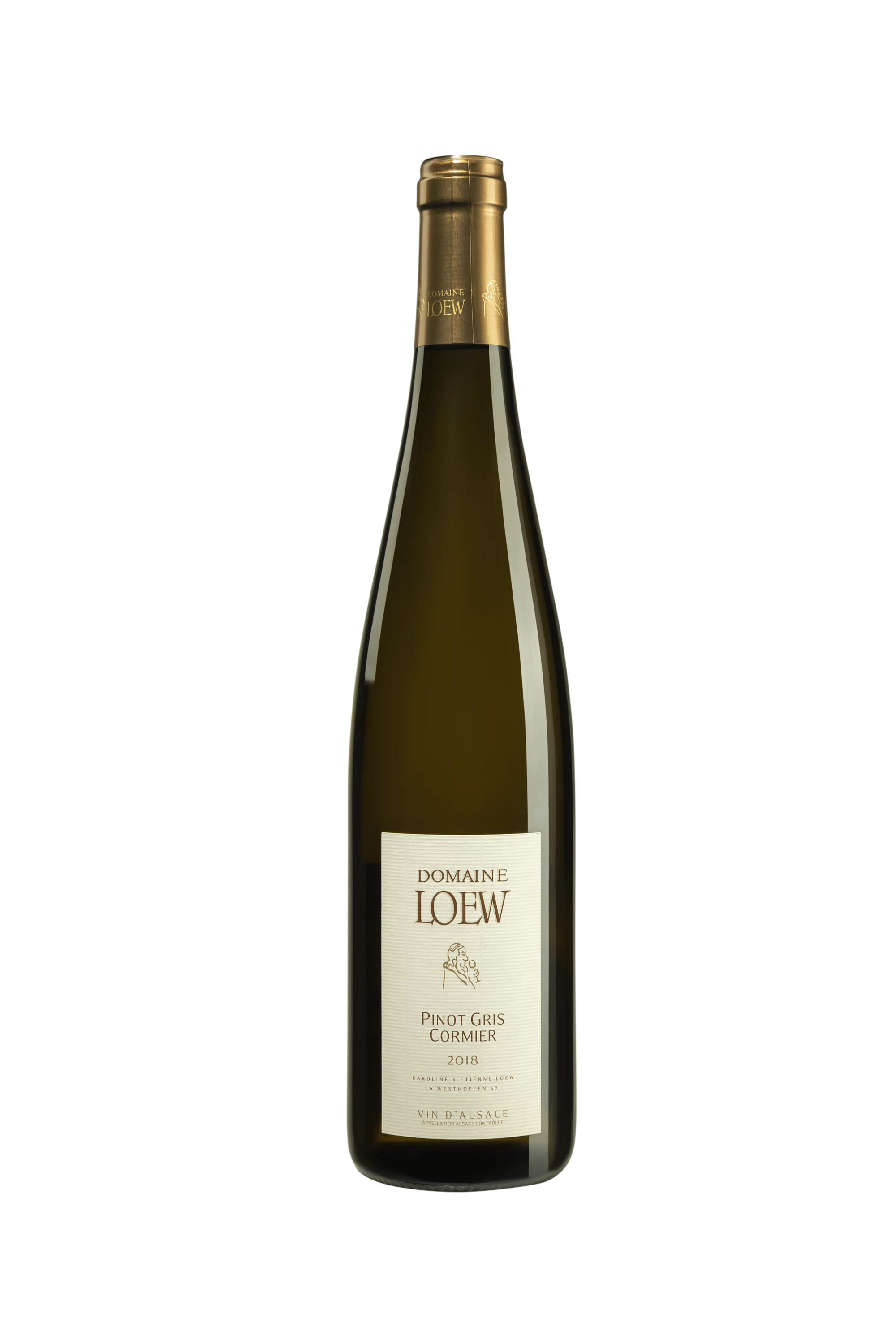 Domaine Etienne Loew - Alsace "Pinot Gris - Cormier" Blanc 2018, 75cl