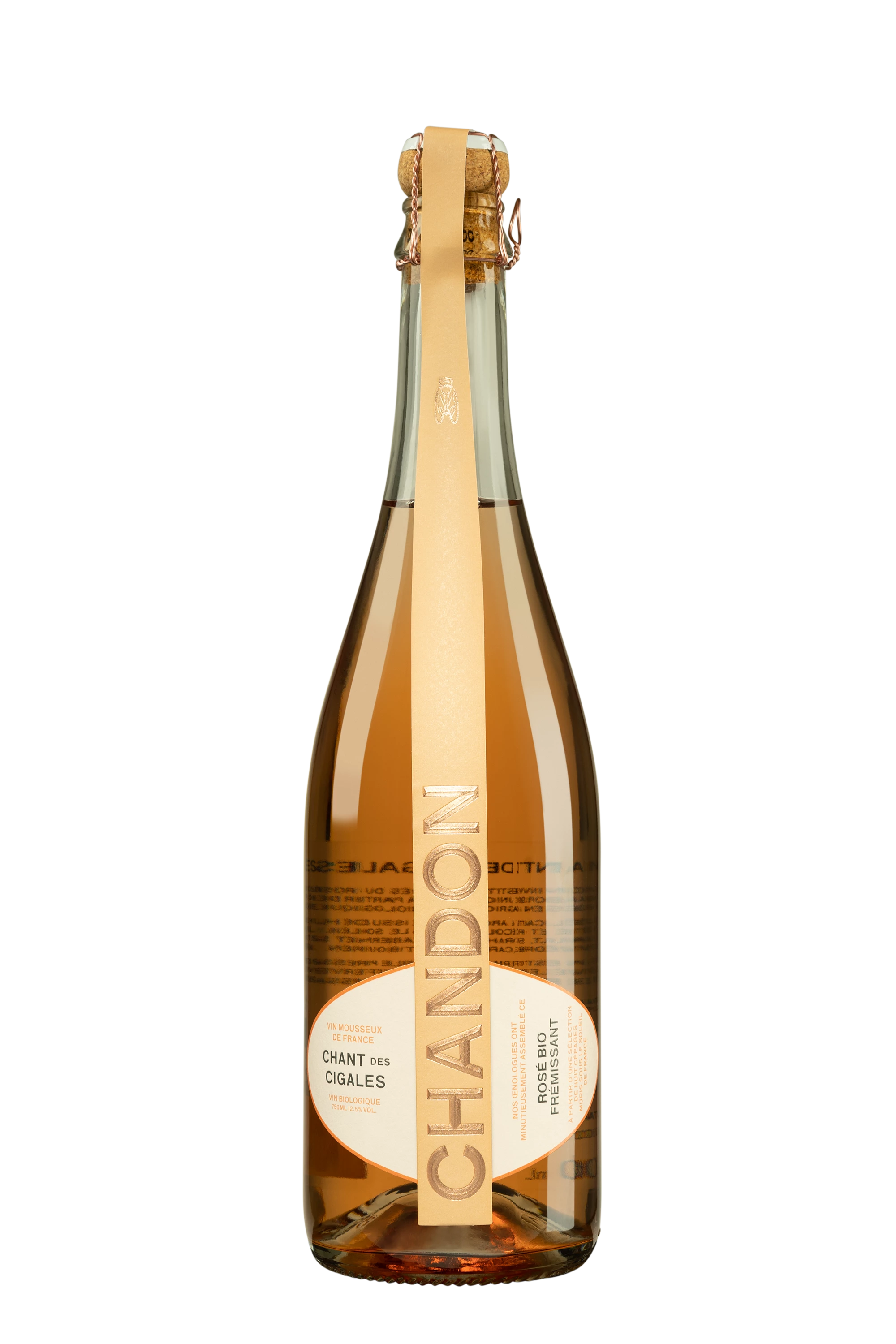 Chandon - Vin de France Mousseux Brut Nature "Chant des Cigales" Rosé NV 12.5°, 75cl