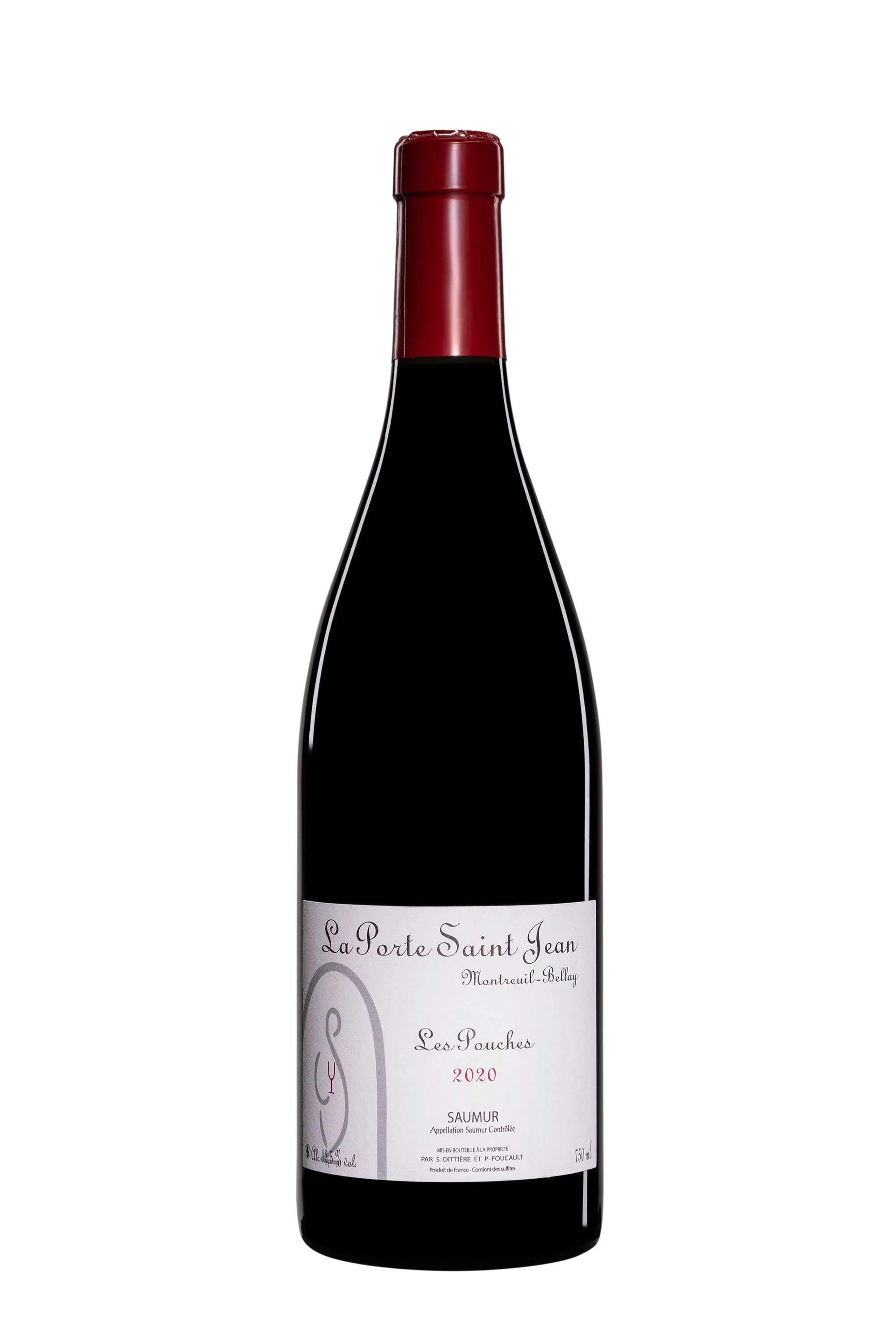 Domaine La Porte Saint Jean - Saumur-Champigny "Les Pouches" Rouge 2020, 75cl