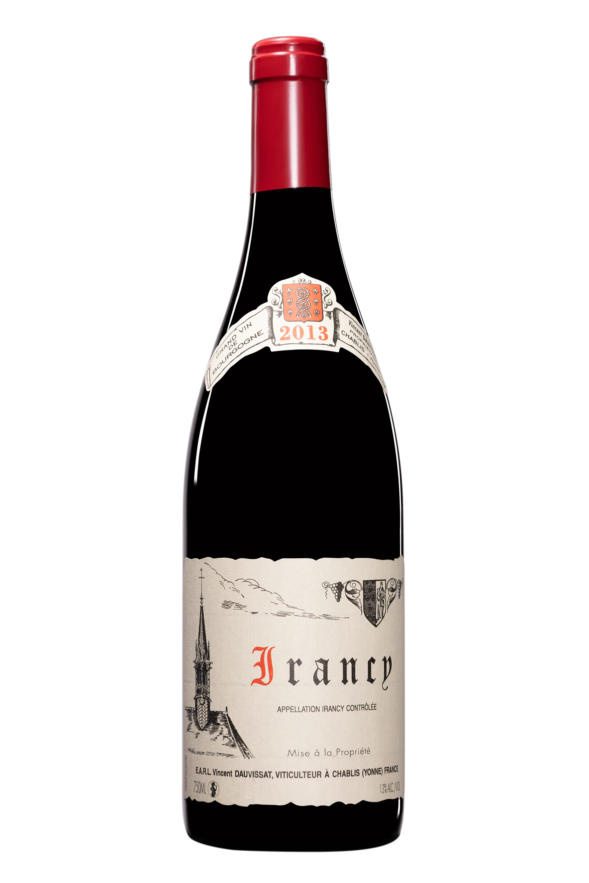 Domaine Vincent Dauvissat - Irancy Villages Rouge 2013 13°, 75cl