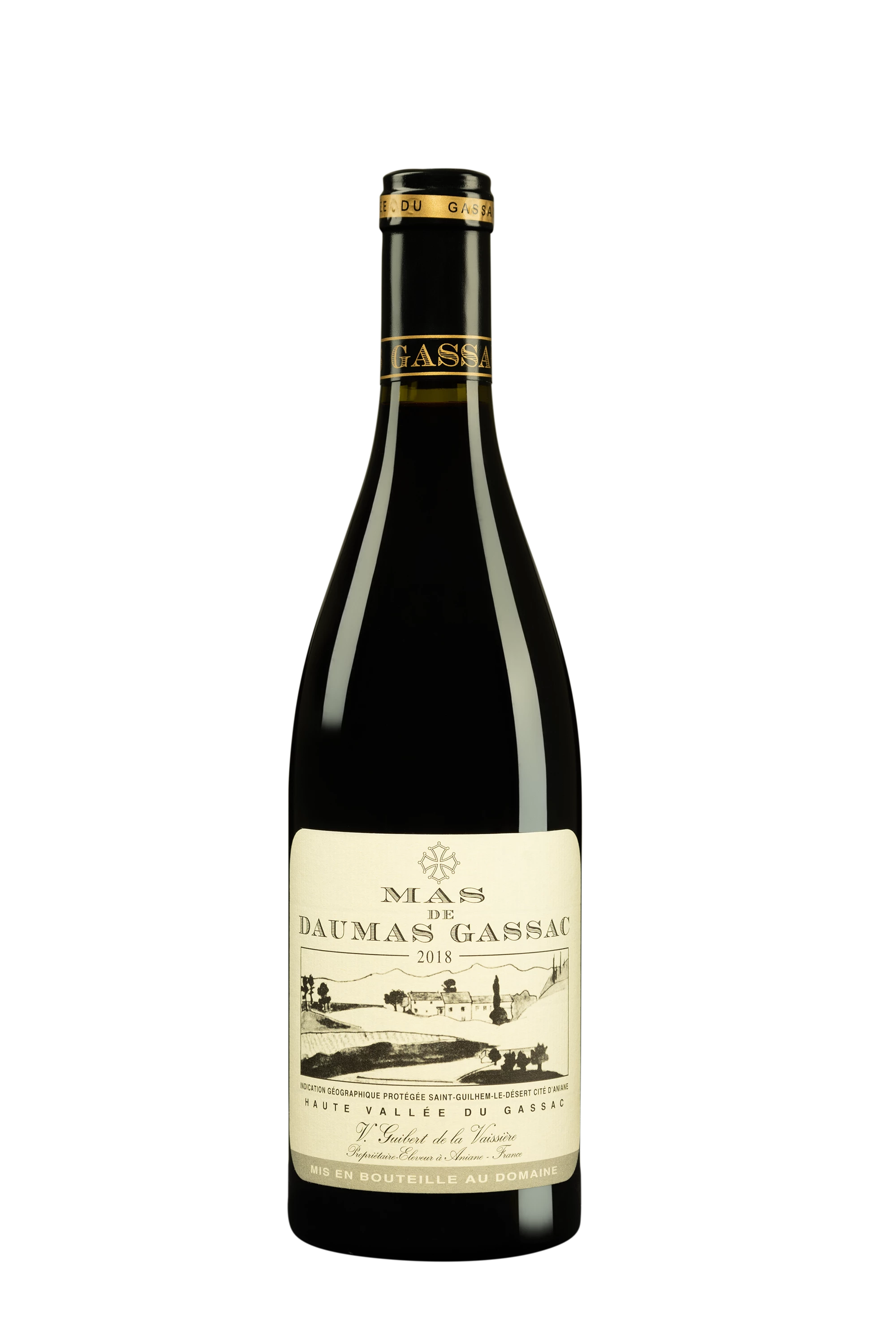 Mas Daumas Gassac - Vin de Pays de Saint Guilhem-le-Désert – Cité d'Aniane Rouge 2018, 75cl