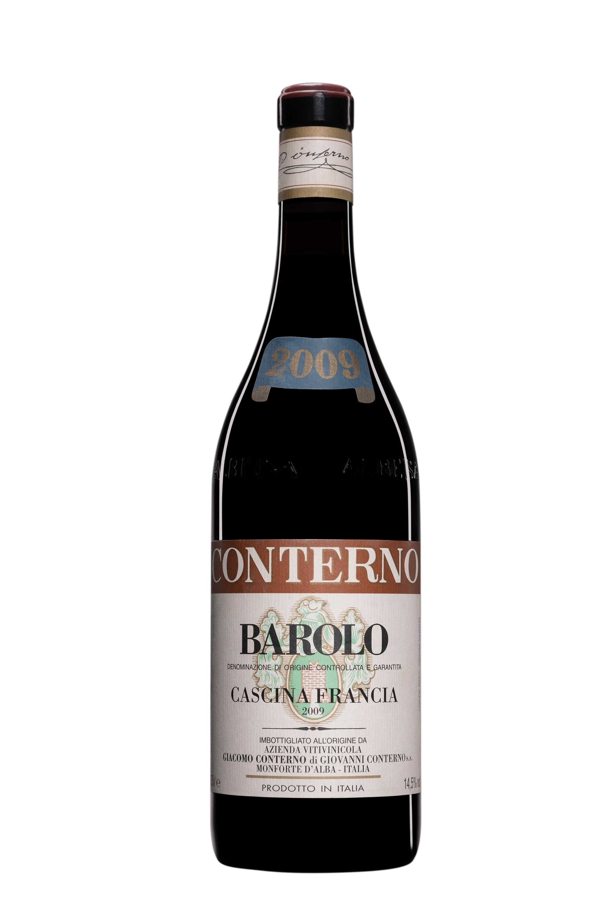 Azienda Vitivinicola Giacomo Conterno di Giovanni - Barolo "Francia" Rouge 2009 14.5°, 75cl