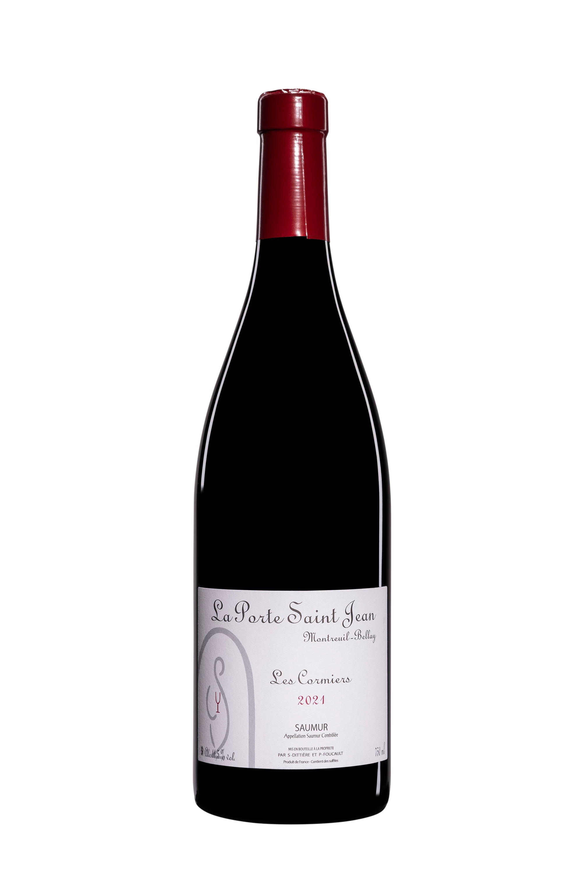 Domaine La Porte Saint Jean - Saumur-Champigny "Les Cormiers" Rouge 2021, 75cl