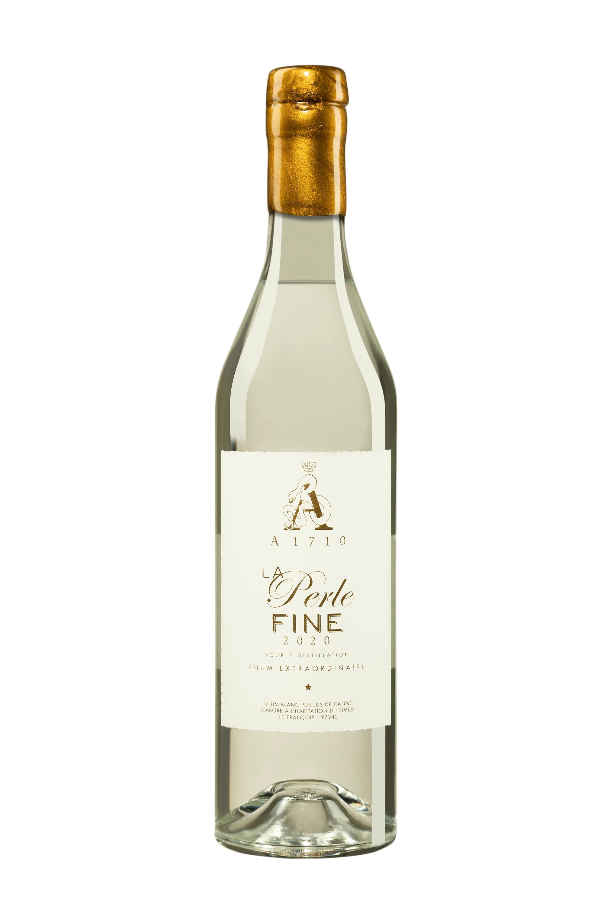 A1710 - Rhum Agricole de Martinique "La Perle Fine" Blanc 2020 67.5°, 70cl