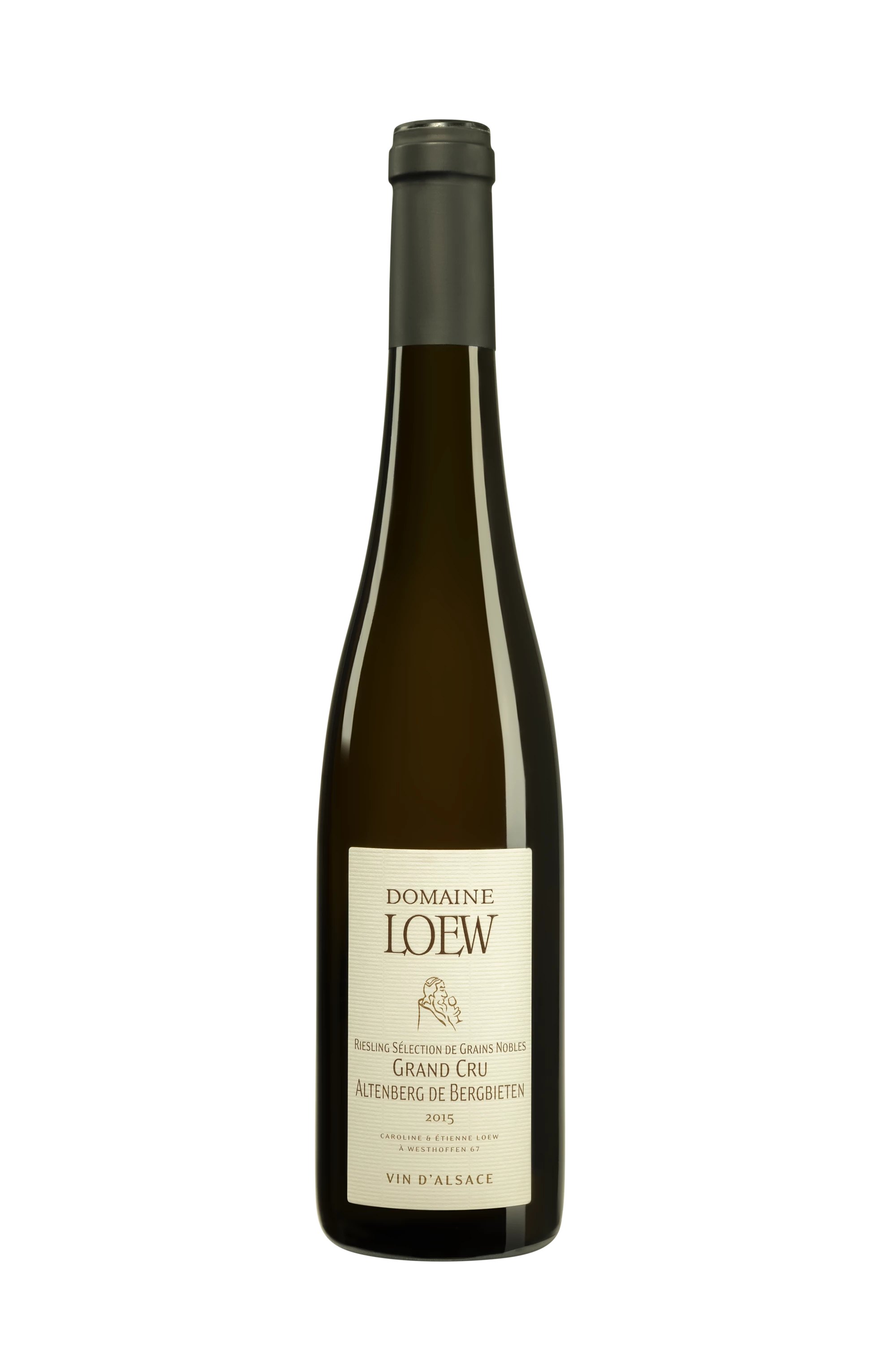 Domaine Etienne Loew - Alsace Grand Cru Altenberg de Bergbieten "Riesling  - Sélection de Grains Nobles" Blanc 2015, 50cl