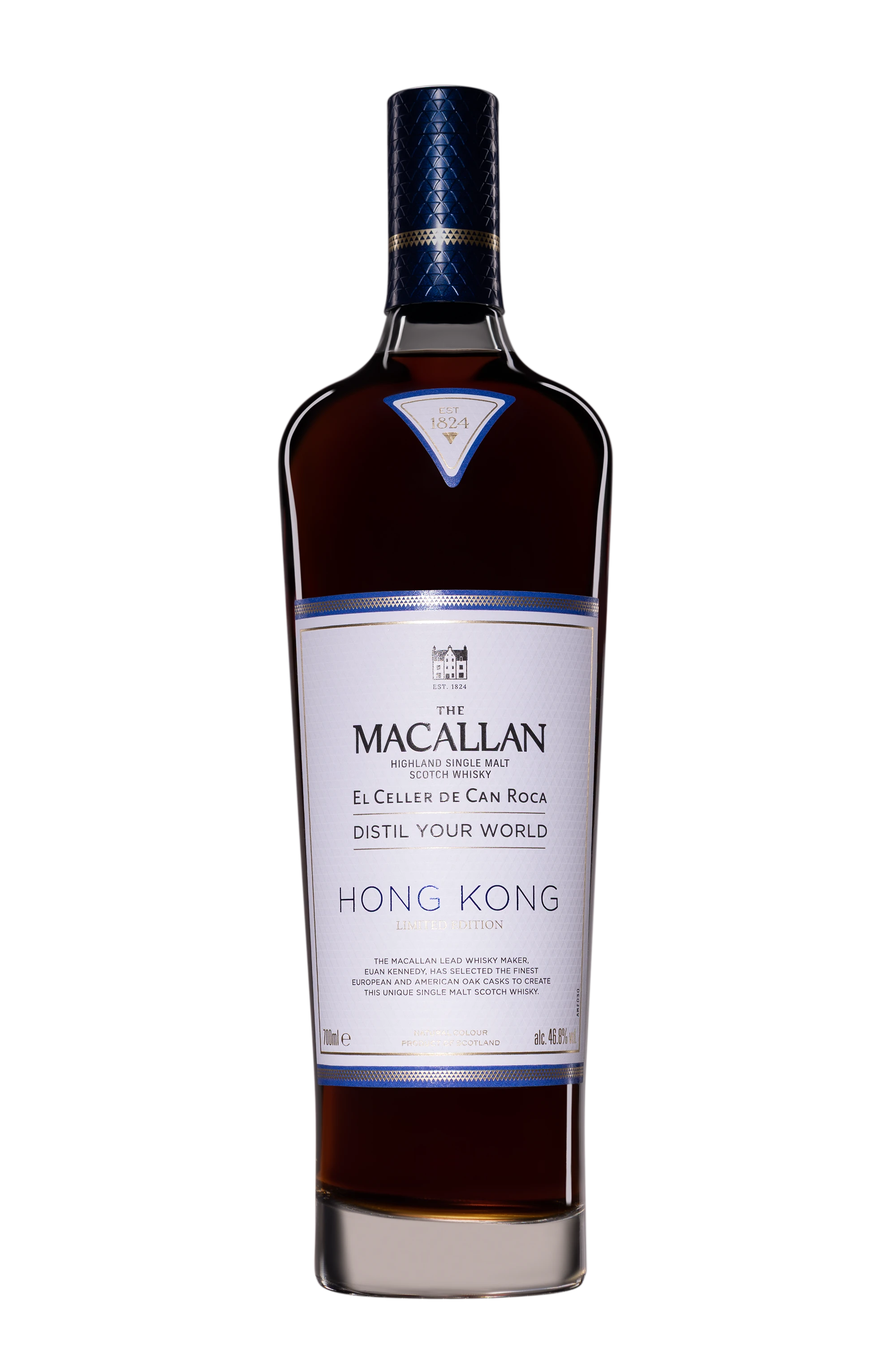 The Macallan - Single Malt Scotch Whisky "Distil your World - Hong Kong" 46.8° Giftbox, 70cl