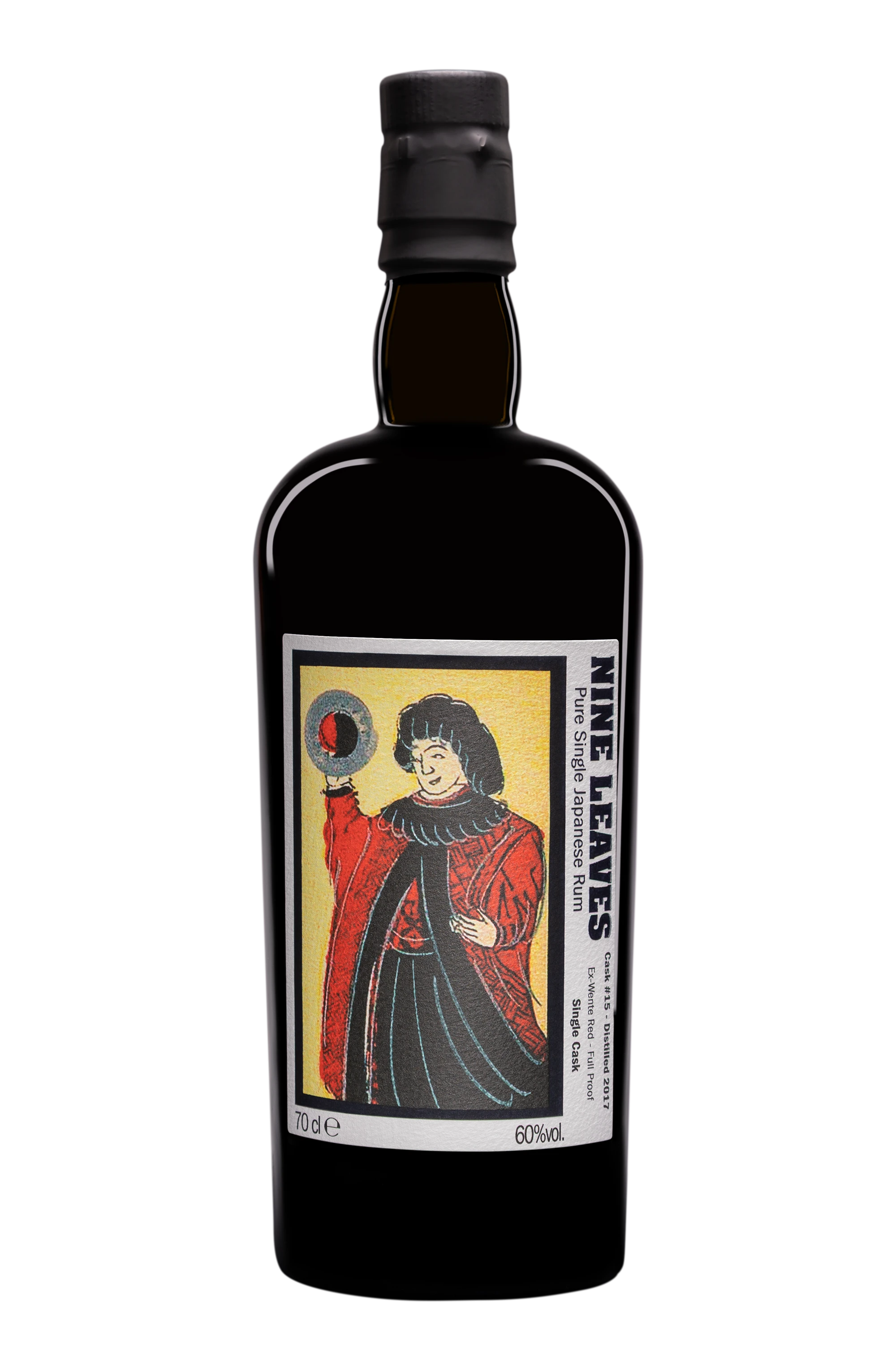 Vélier - Agricultural Japanese Rhum "8 Ans Nine Leaves - Wente Red - Single Cask" Brun 2017 60° Giftbox, 70cl