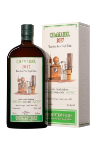 Vélier - Pur Cane Juice Mauritius Rhum "Chamarel" Brun 2017 63° Giftbox, 70cl