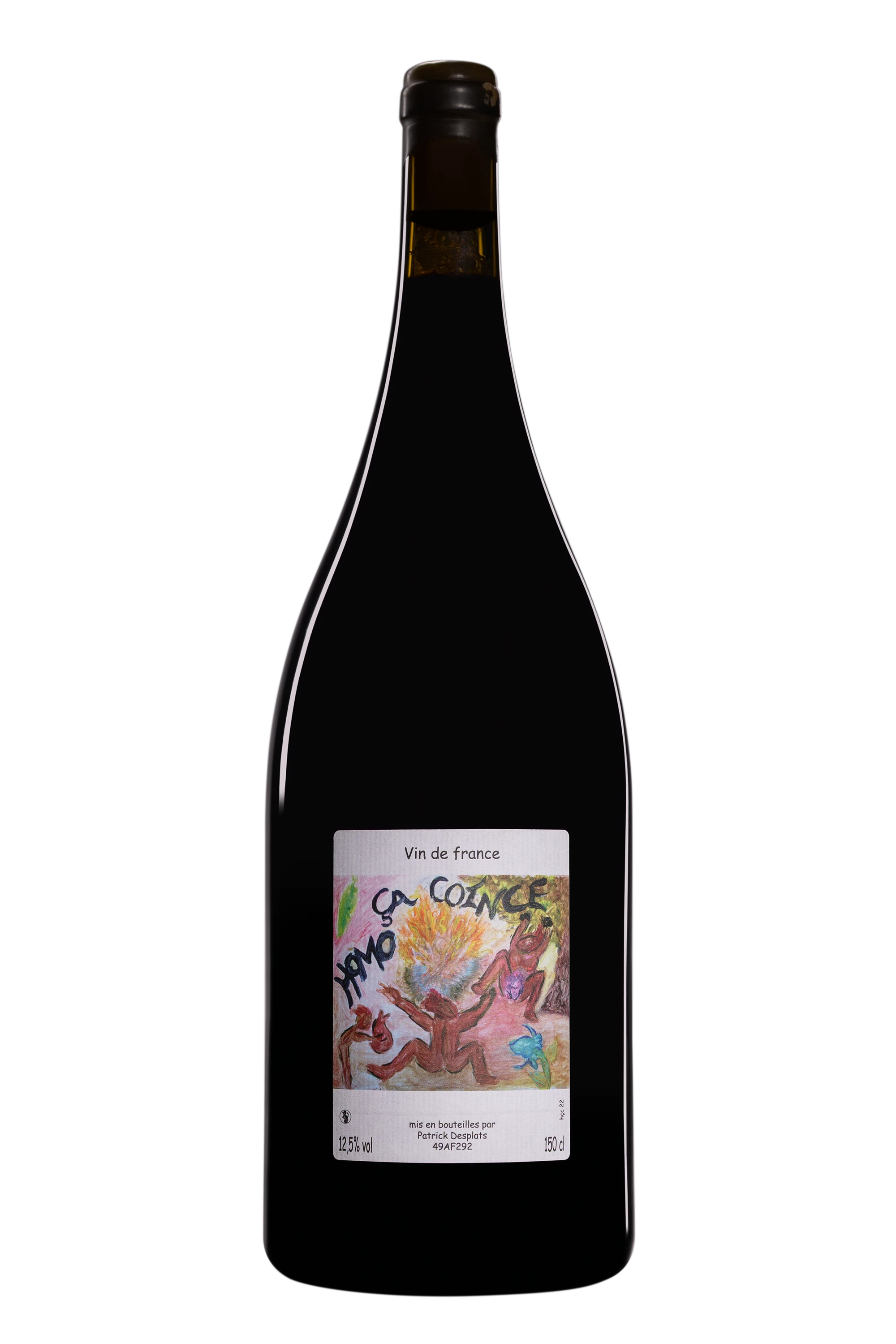 Domaine Patrick Desplats - Vin de France "Homo ça Coince" Rouge 2023 12.5°, 150cl