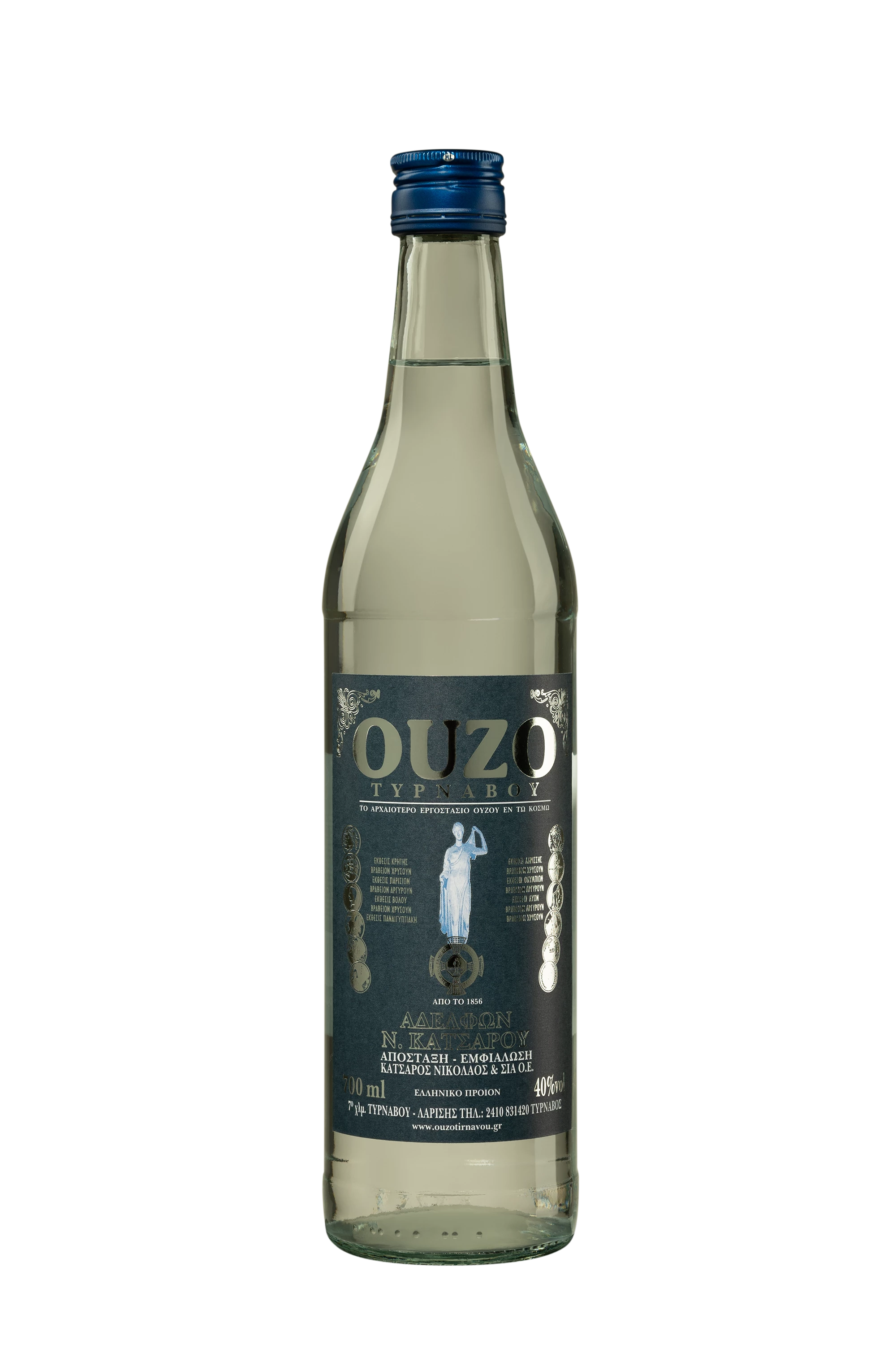 Katsaros Nikolaos & Co - Ouzo "Tirnavou" 40° Giftbox, 70cl